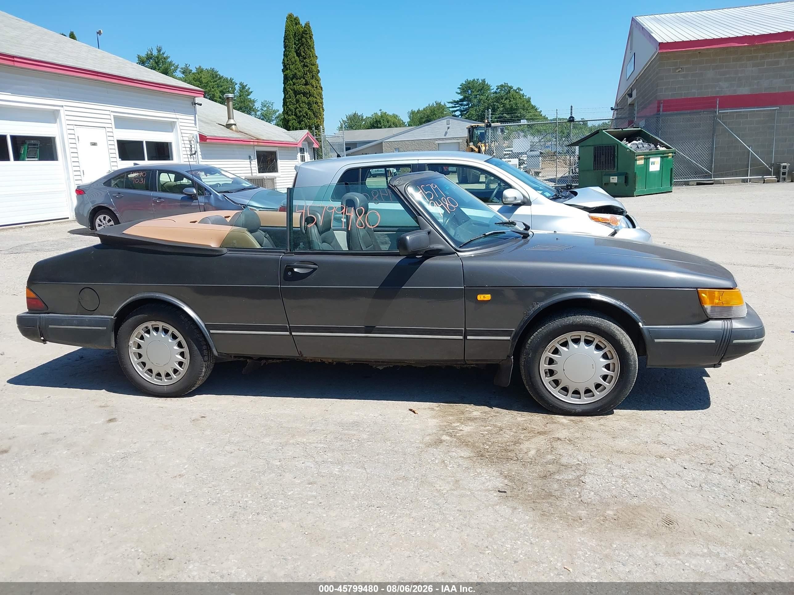 1989 Saab 900   Серый vin: YS3AT76L9K7012799
