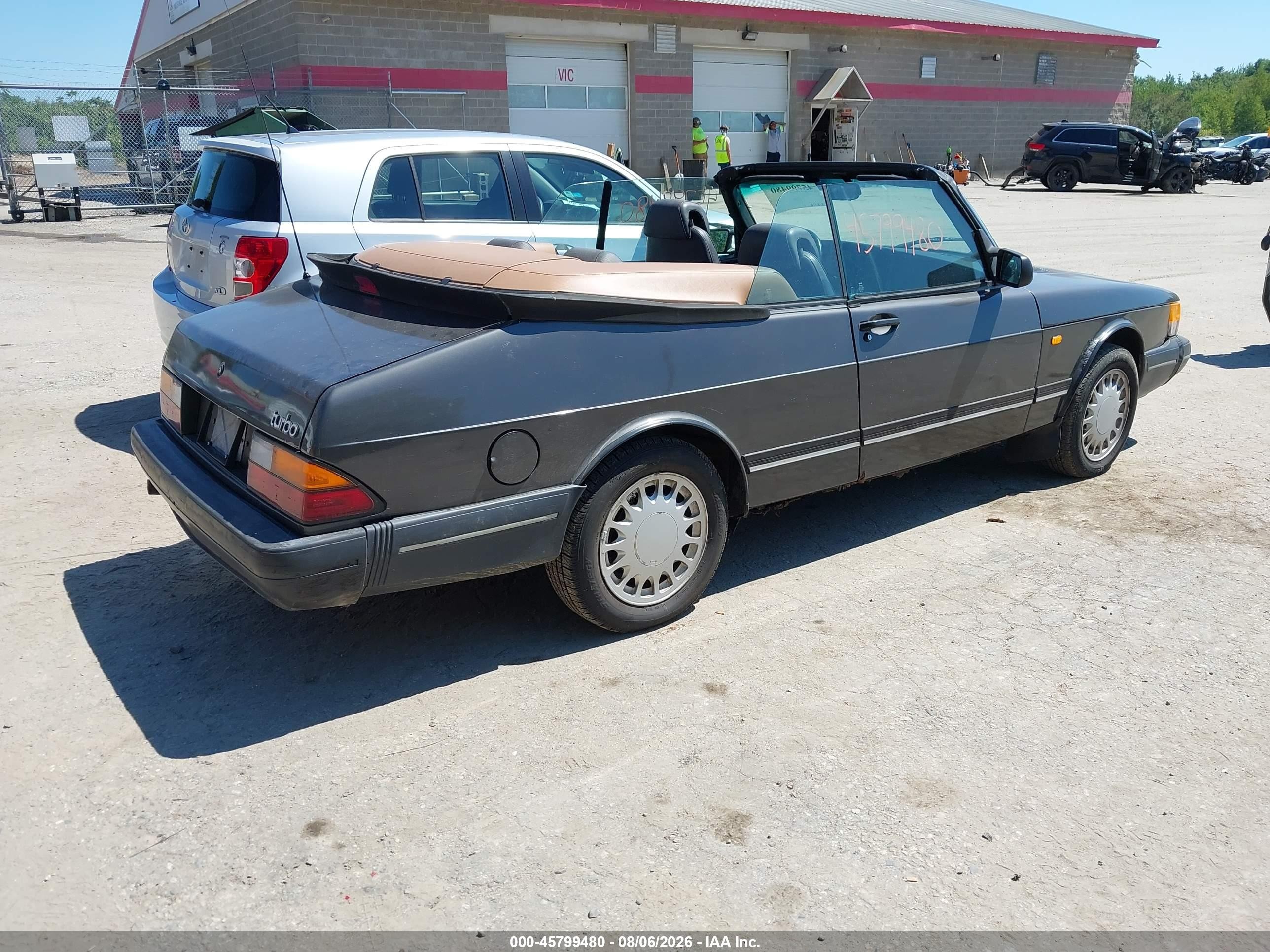 1989 Saab 900   Серый vin: YS3AT76L9K7012799