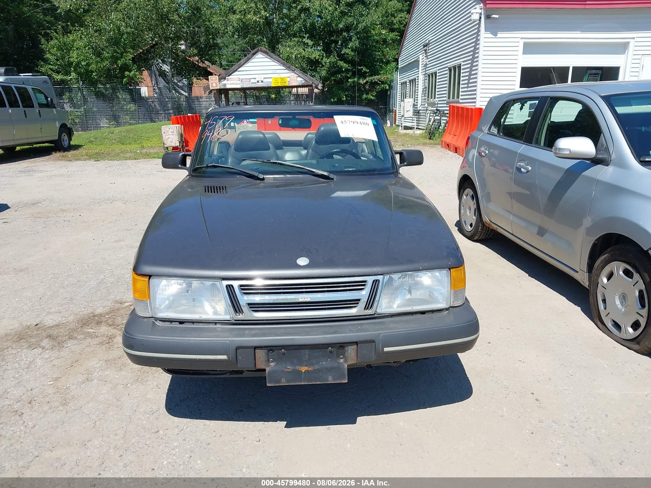 1989 Saab 900   Серый vin: YS3AT76L9K7012799