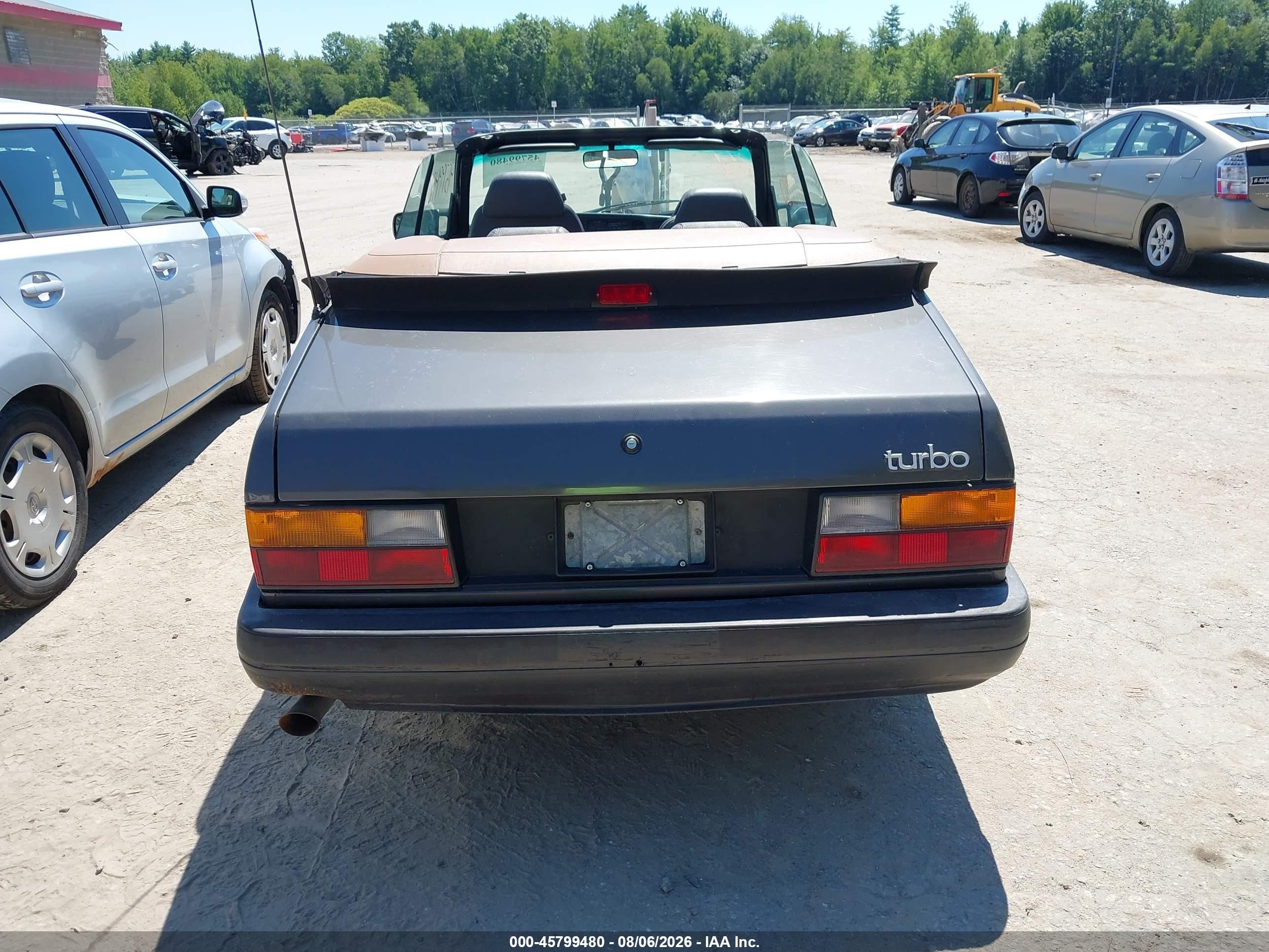 1989 Saab 900   Серый vin: YS3AT76L9K7012799