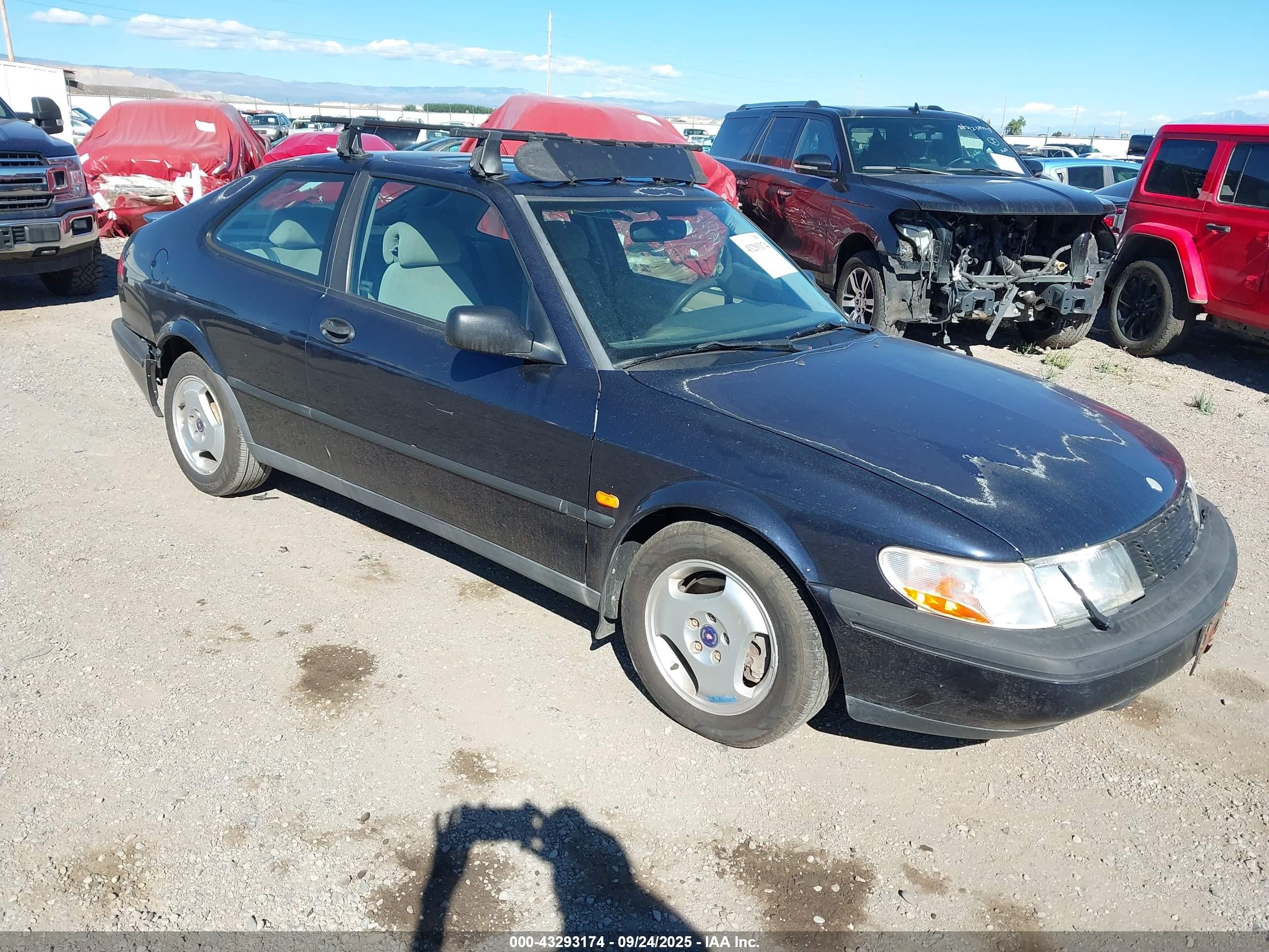 1997 Saab 900 S Синий vin: YS3DD35B7V2044549