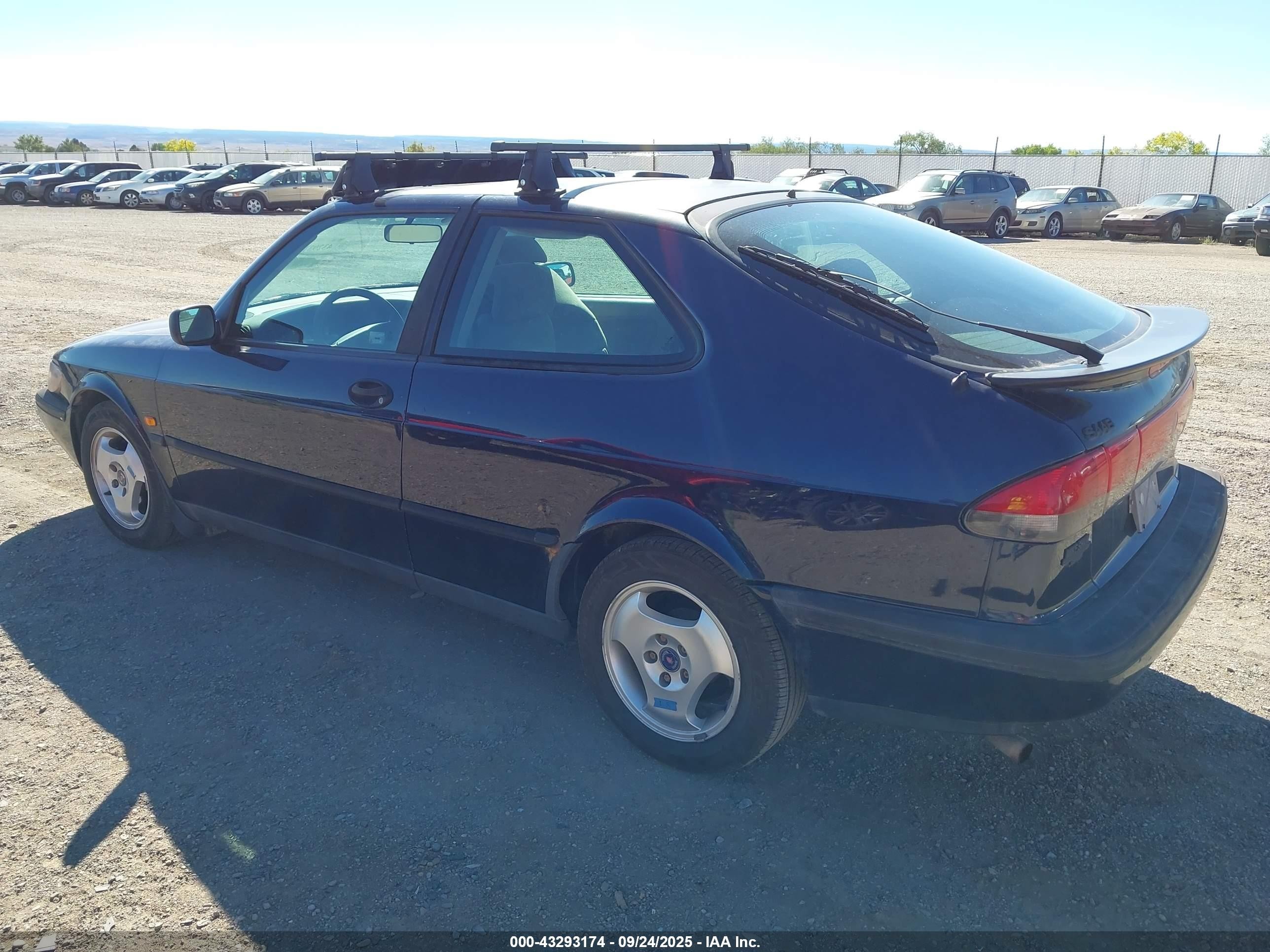 1997 Saab 900 S Синий vin: YS3DD35B7V2044549