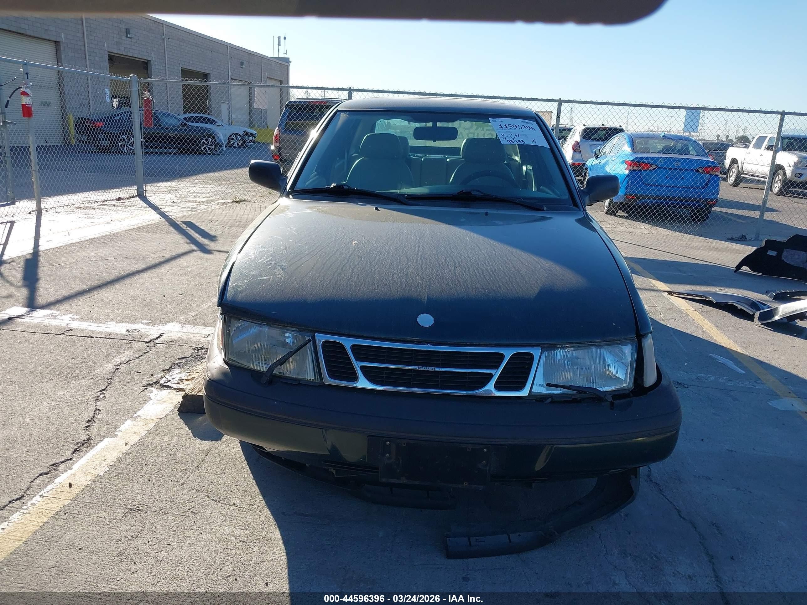 1997 Saab 900 S Зеленый vin: YS3DD55B1V2013907