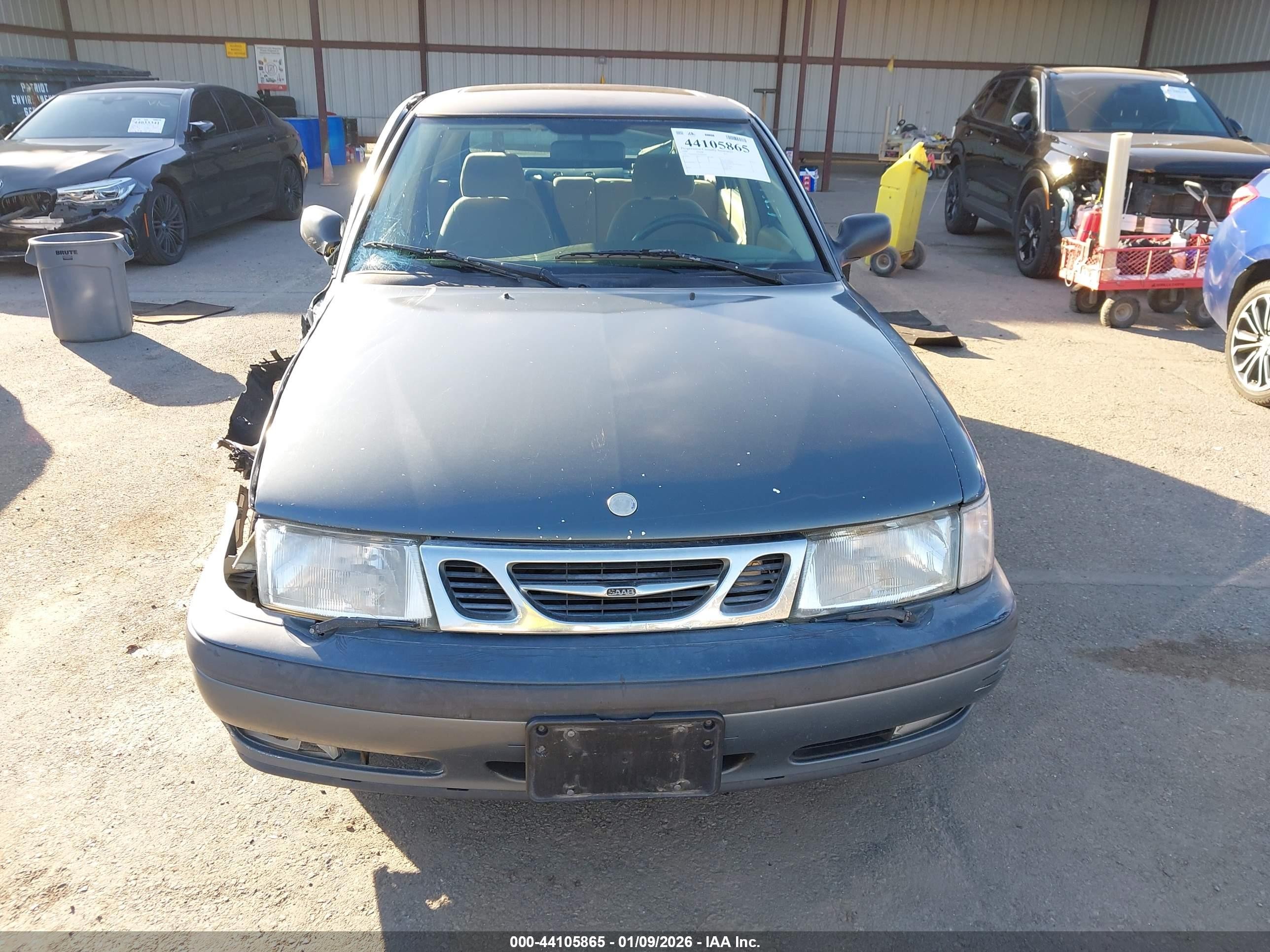1999 Saab 9-3   Blue vin: YS3DD55N2X2074082