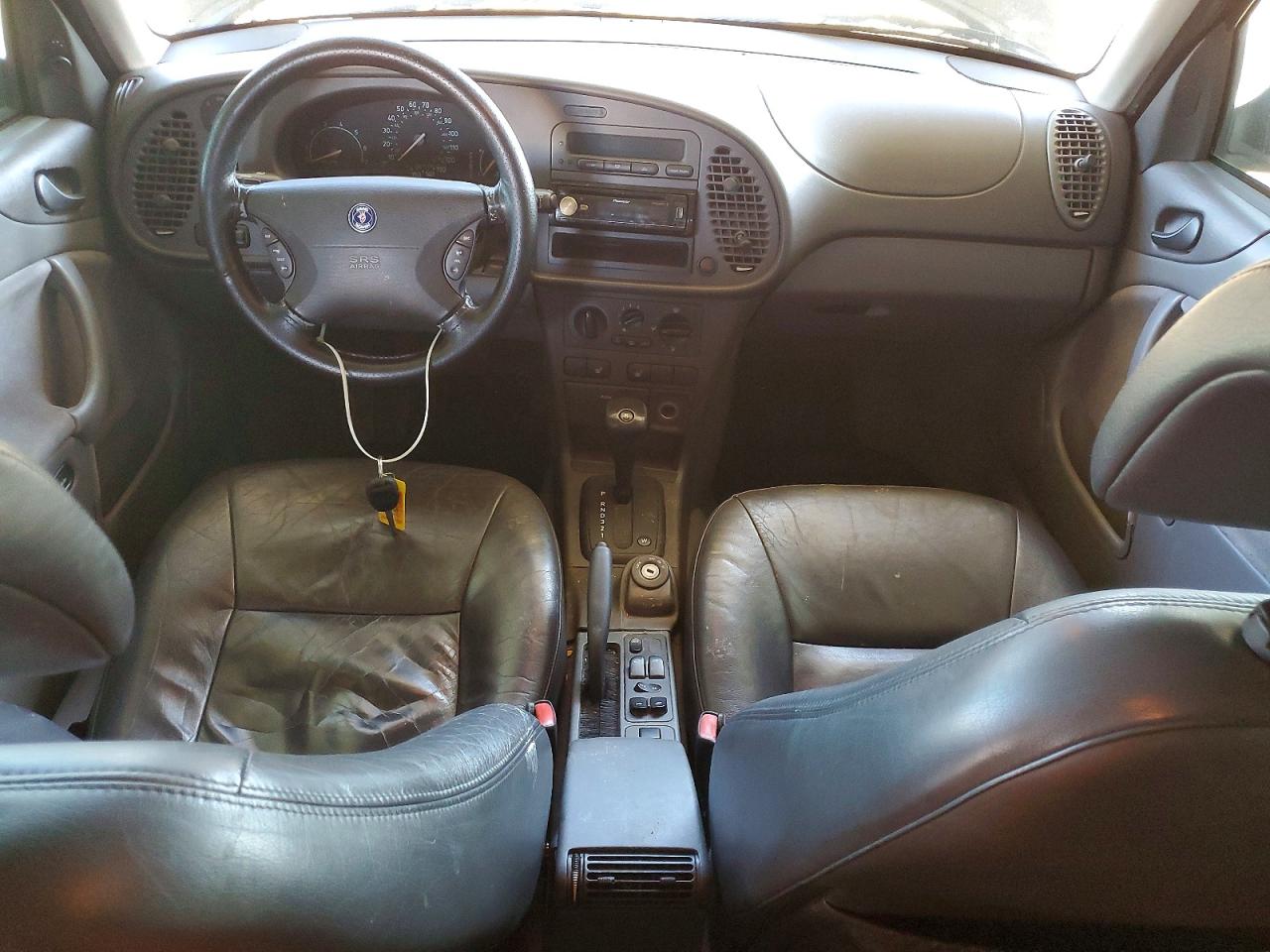 1999 Saab 9-3 S Черный vin: YS3DD58N0X2003250