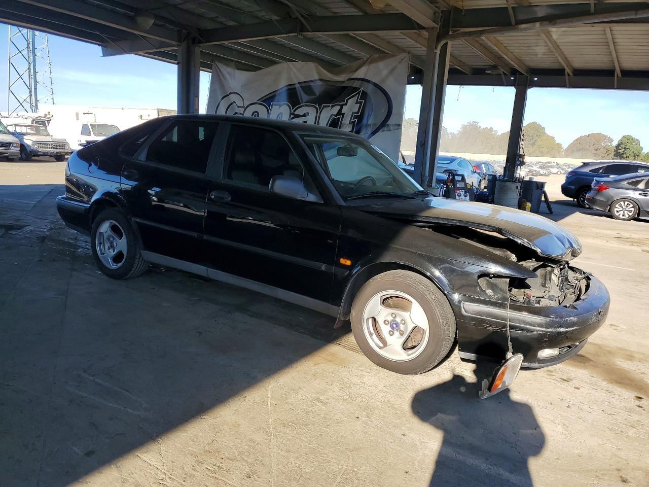 1999 Saab 9-3 S Черный vin: YS3DD58N0X2003250