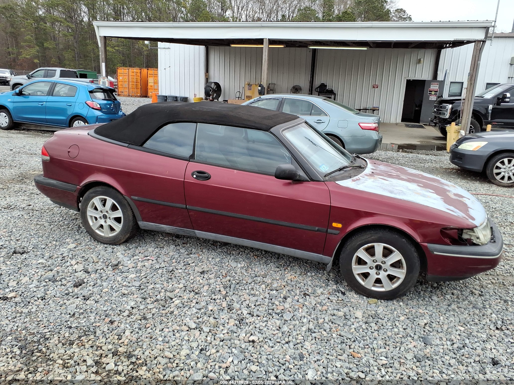 1996 Saab 900 S Red vin: YS3DD75B5T7004137