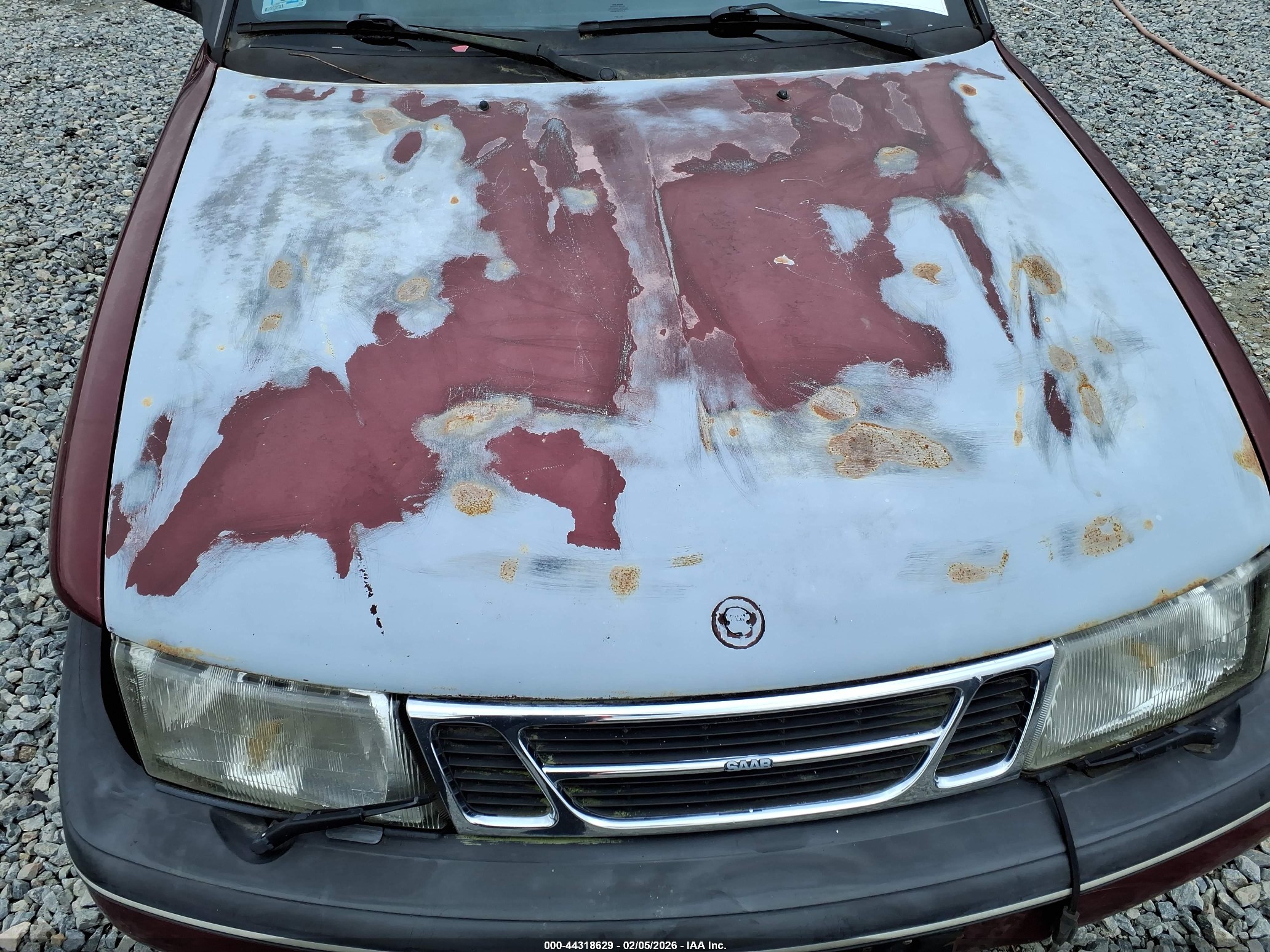 1996 Saab 900 S Red vin: YS3DD75B5T7004137