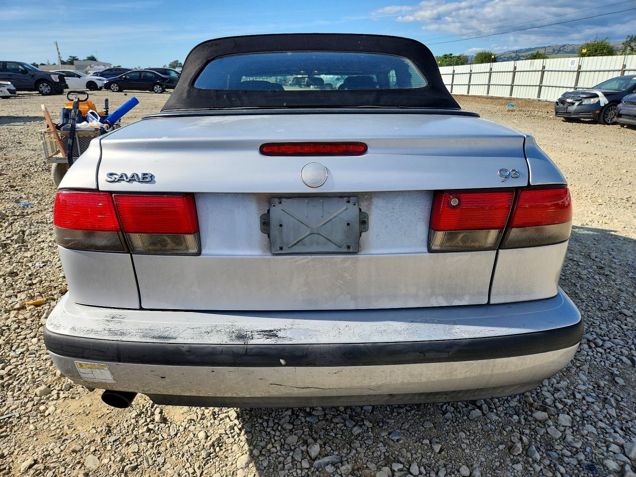 1999 Saab 9-3 S Silver vin: YS3DD75N5X7063124