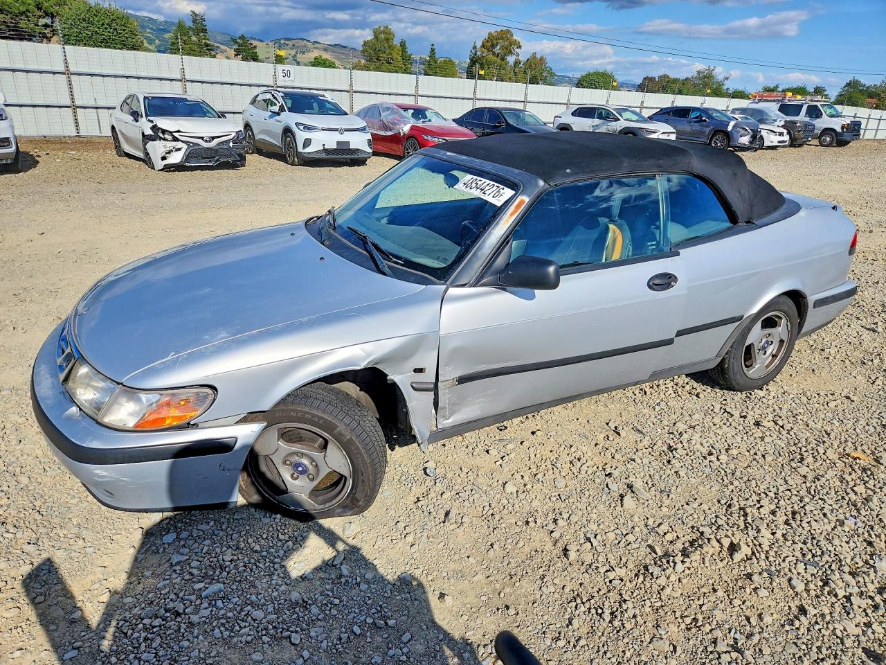 1999 Saab 9-3 S Серебряный vin: YS3DD75N5X7063124