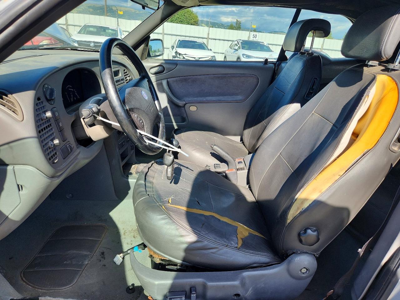 1999 Saab 9-3 S Silver vin: YS3DD75N5X7063124