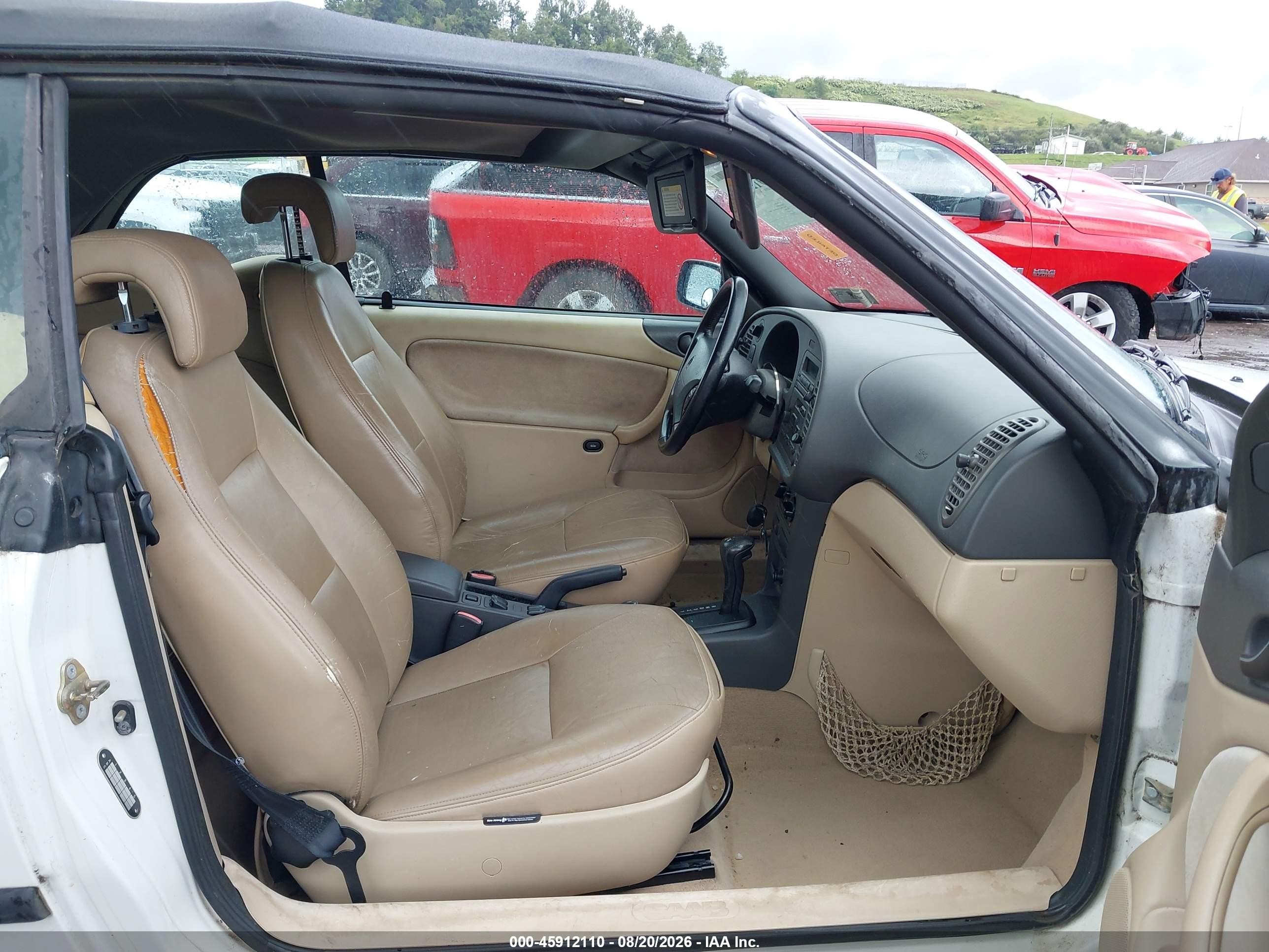 2000 Saab 9-3   White vin: YS3DD78HXY7002942