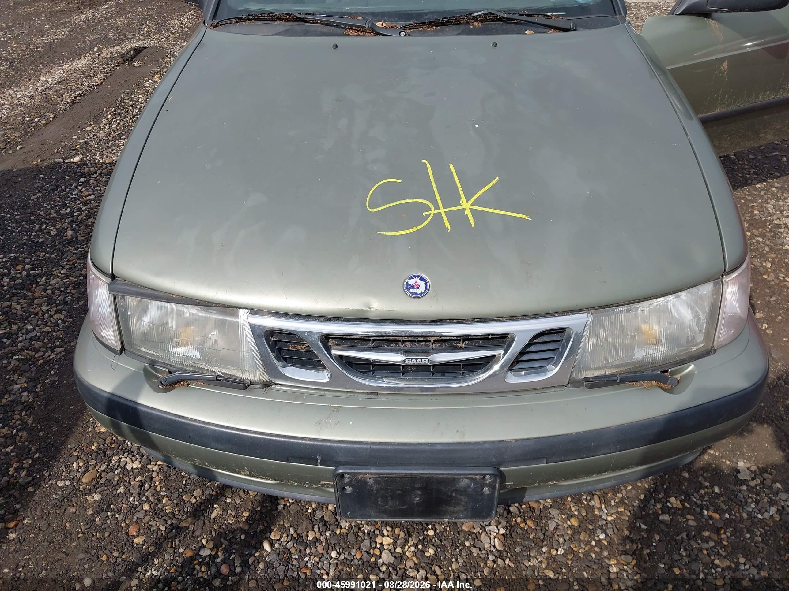 1999 Saab 9-3   Green vin: YS3DD78N0X7053399