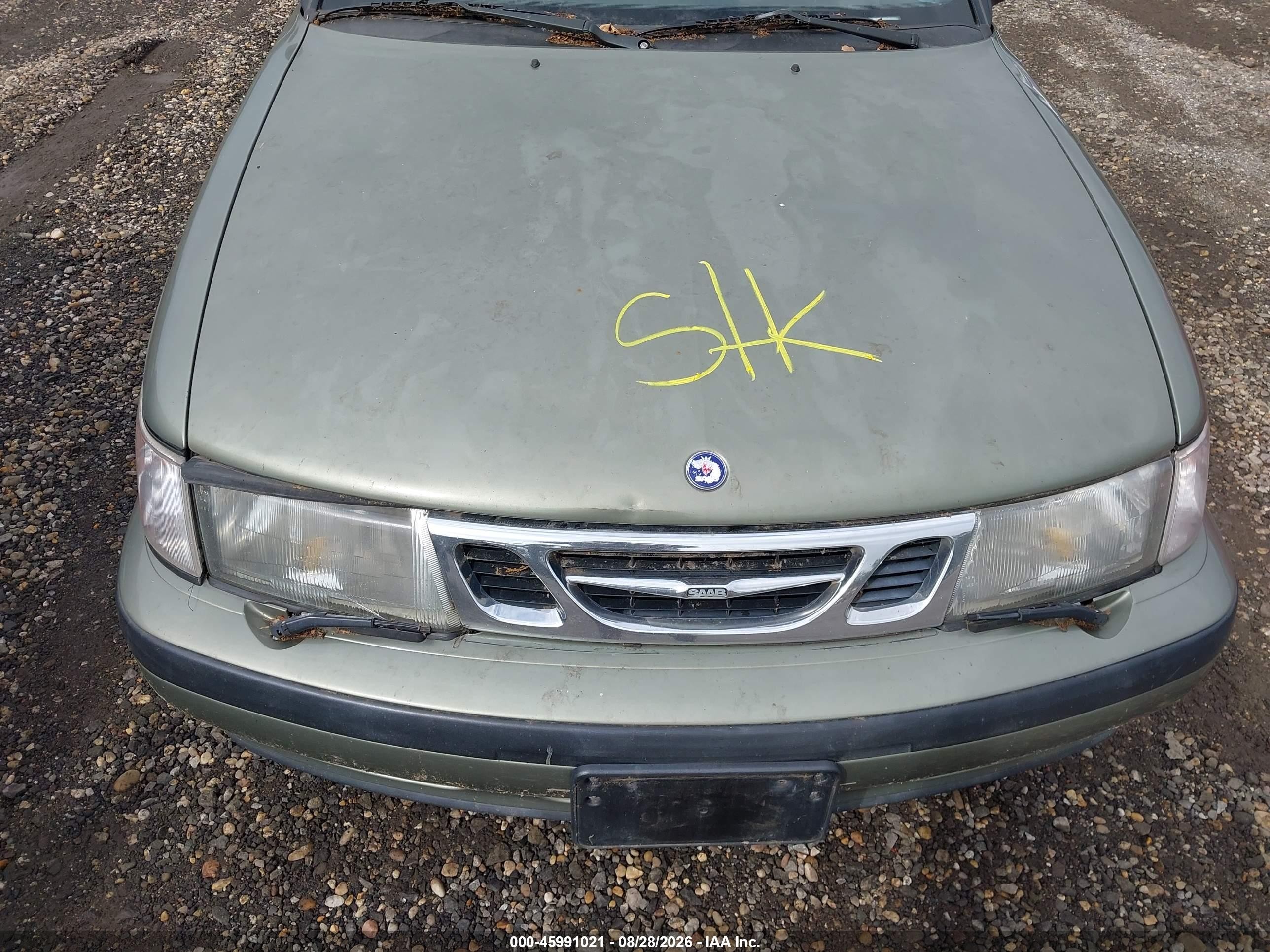 1999 Saab 9-3   Green vin: YS3DD78N0X7053399