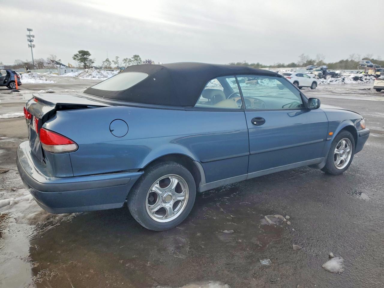 1999 Saab 9-3 S Синий vin: YS3DD78N2X7056921