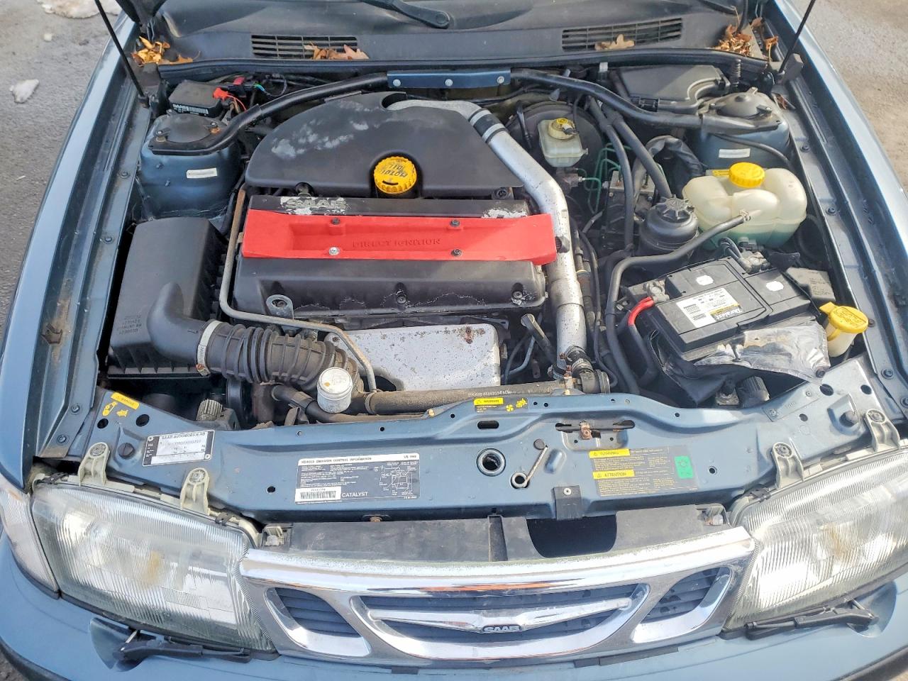 1999 Saab 9-3 S Синий vin: YS3DD78N2X7056921
