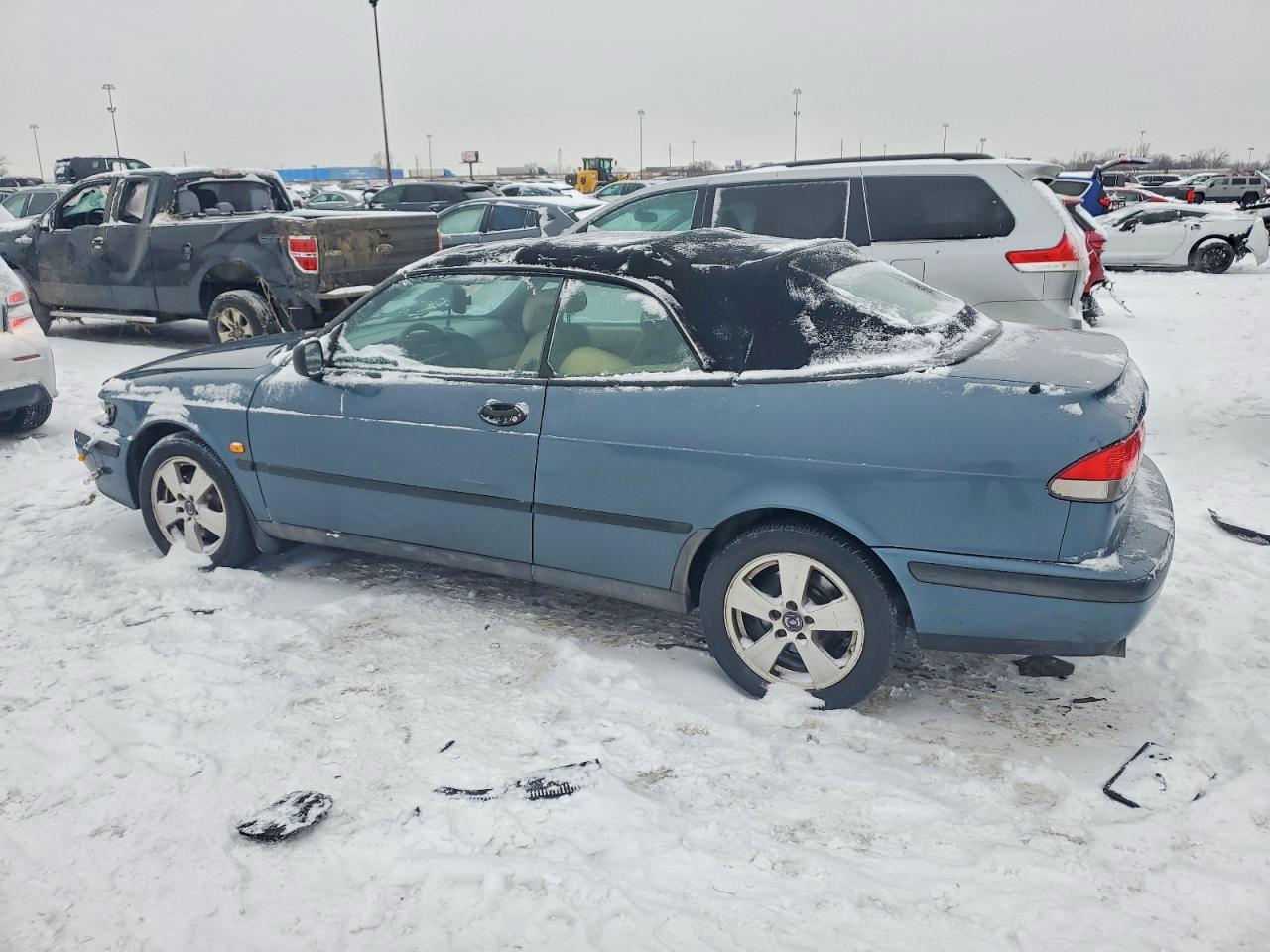 1999 Saab 9-3 S Blue vin: YS3DD78N3X7051114