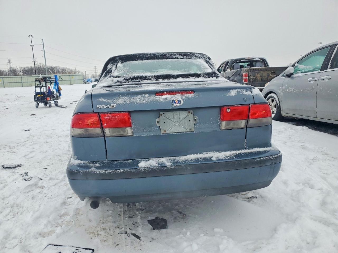1999 Saab 9-3 S Blue vin: YS3DD78N3X7051114