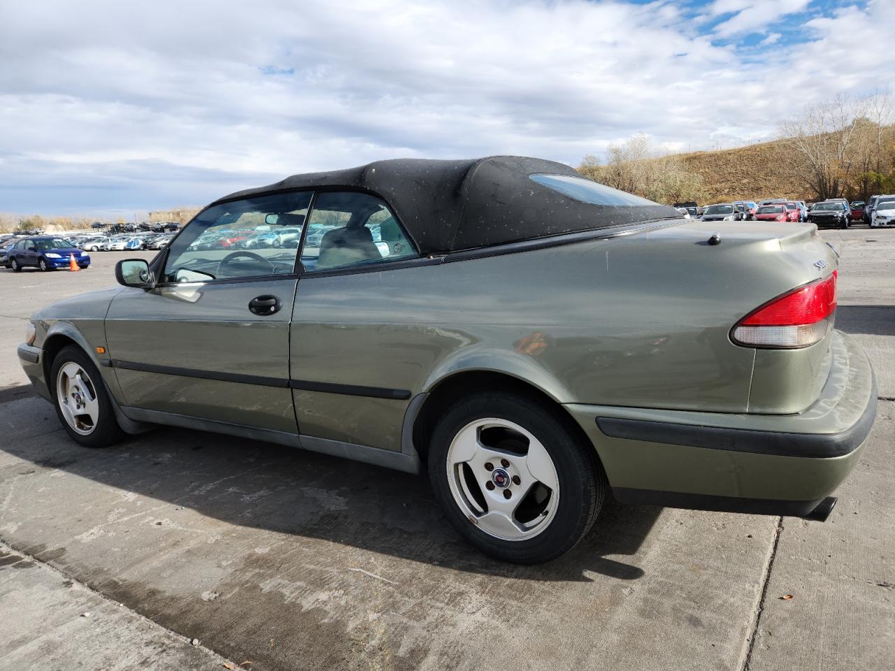 1999 Saab 9-3 S Green vin: YS3DD78N5X7022018