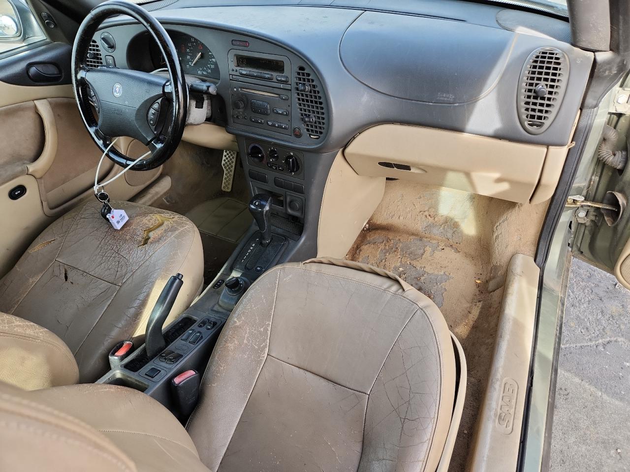 1999 Saab 9-3 S Green vin: YS3DD78N5X7022018