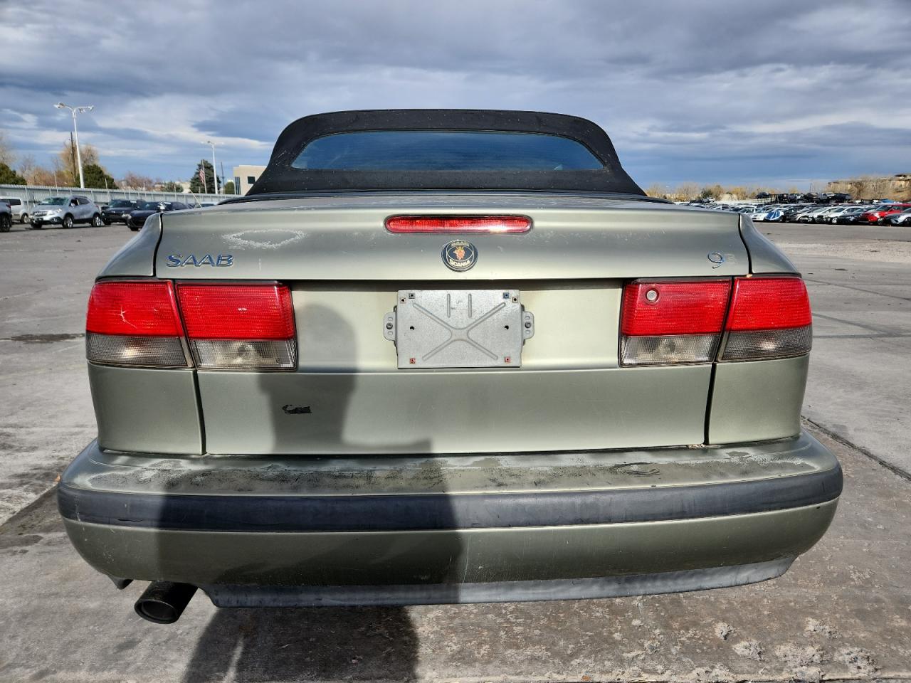 1999 Saab 9-3 S Green vin: YS3DD78N5X7022018