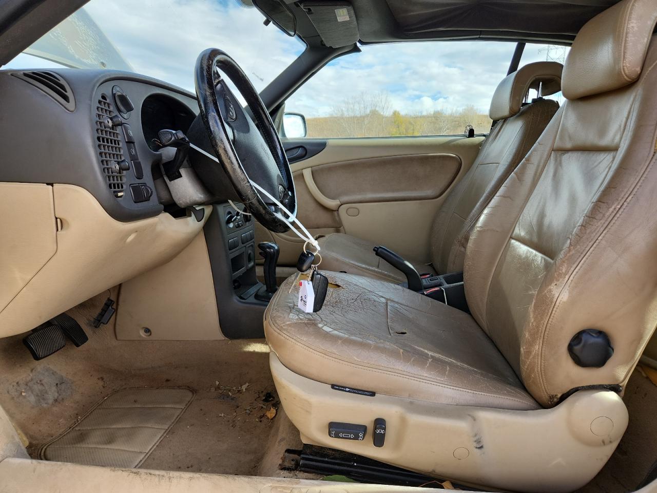 1999 Saab 9-3 S Green vin: YS3DD78N5X7022018