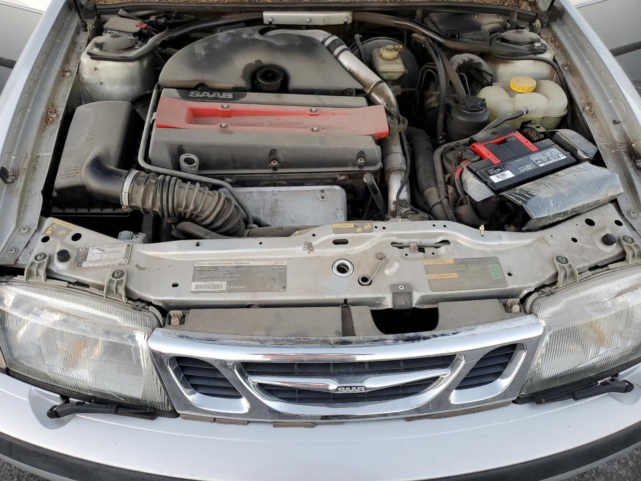 1999 Saab 9-3 S Silver vin: YS3DD78N8X7050685