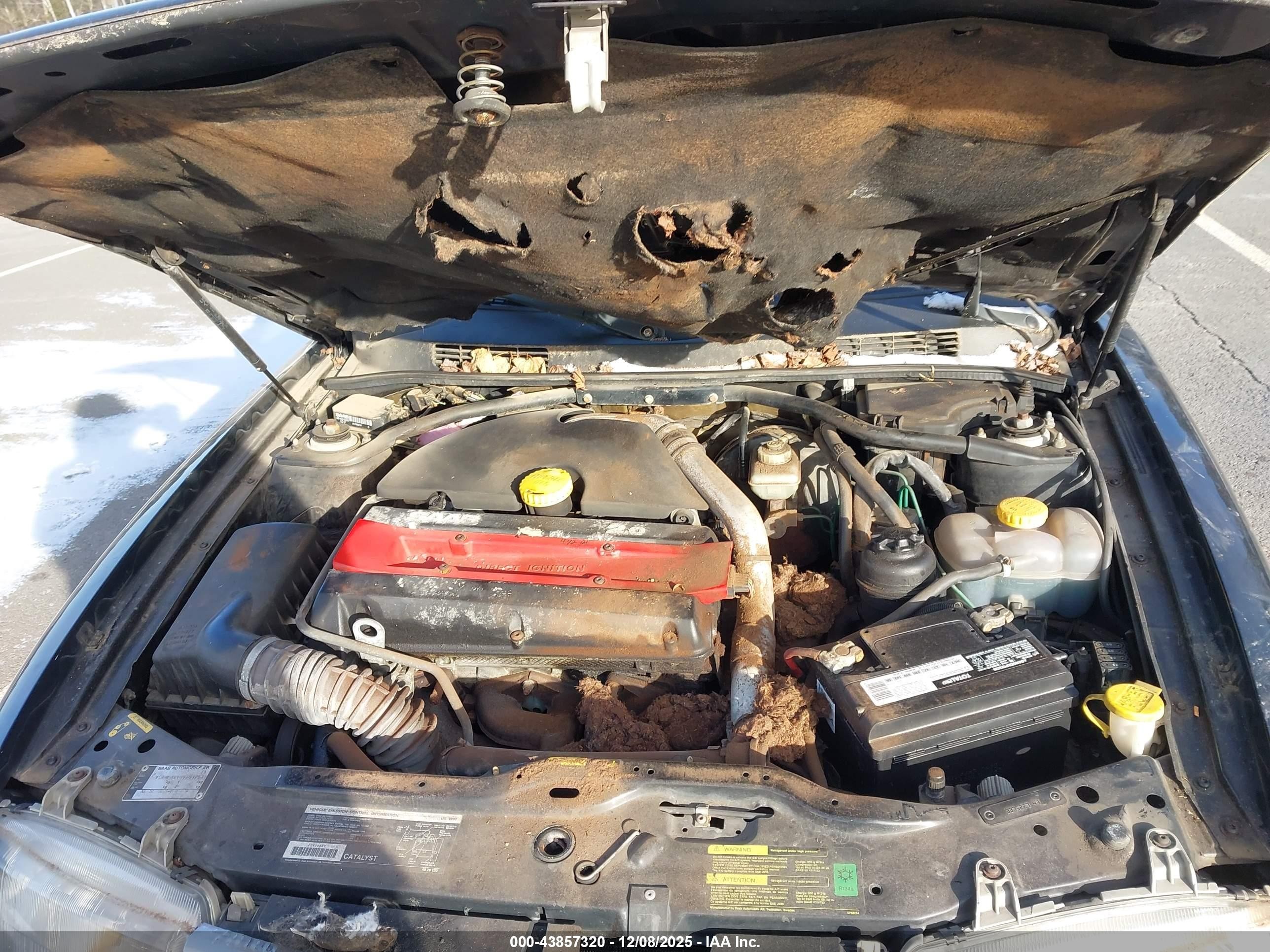 1997 Saab 900 Se Черный vin: YS3DF35N0V2037432