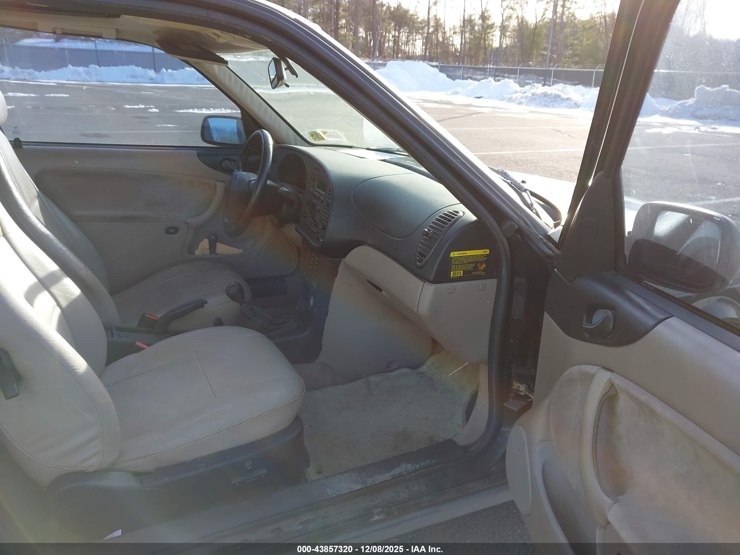 1997 Saab 900 Se Черный vin: YS3DF35N0V2037432