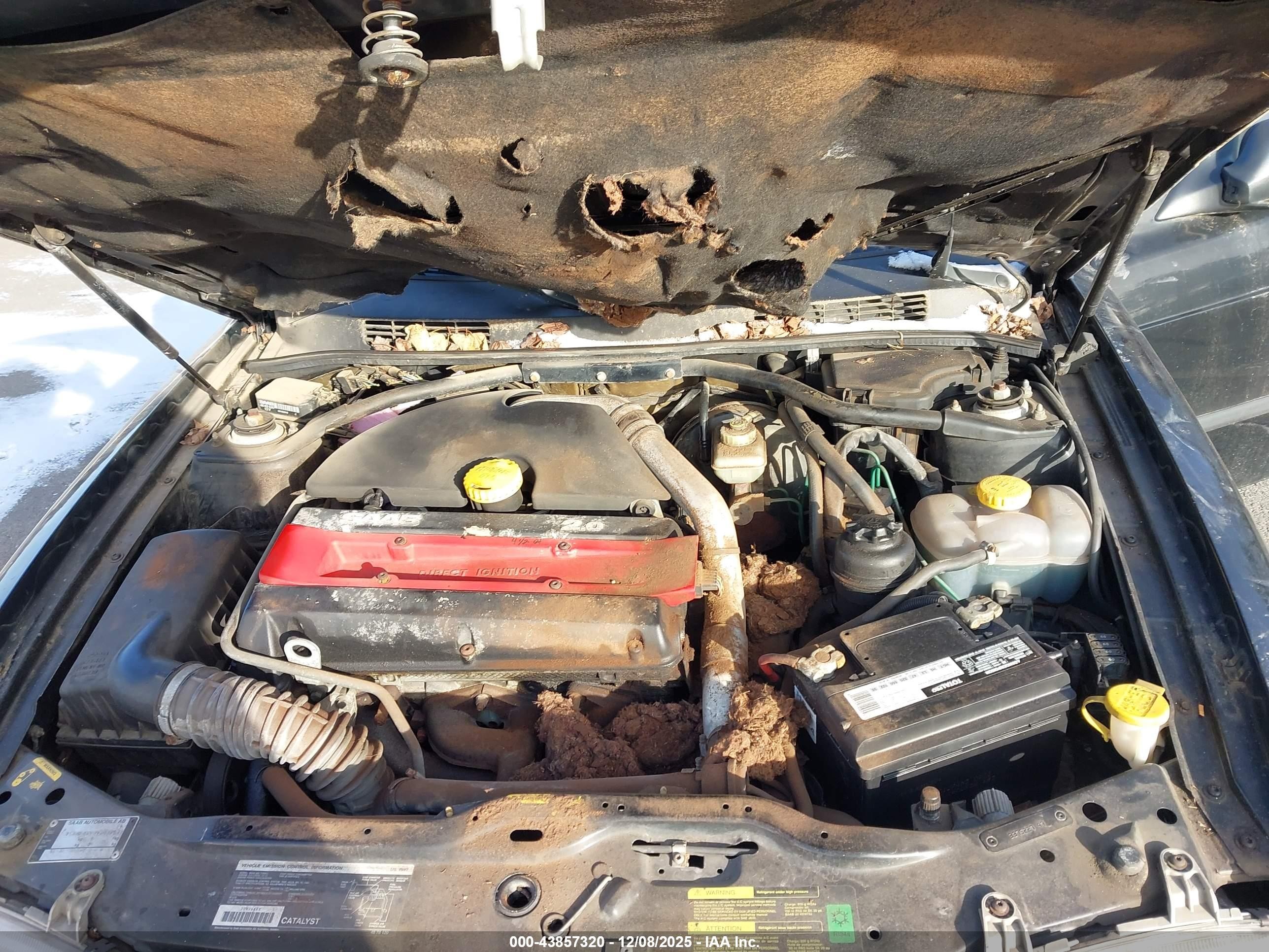 1997 Saab 900 Se Черный vin: YS3DF35N0V2037432
