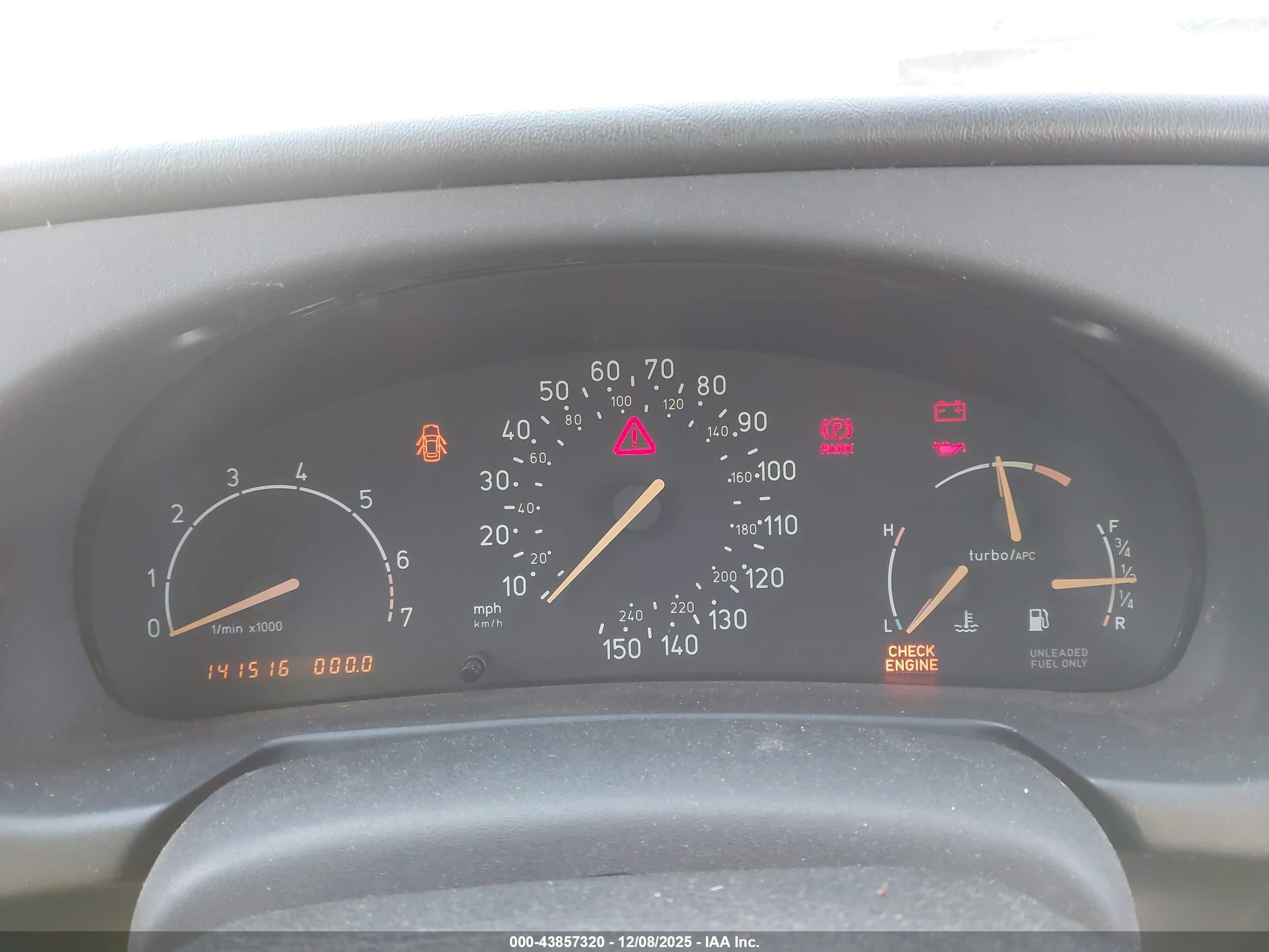 1997 Saab 900 Se Черный vin: YS3DF35N0V2037432
