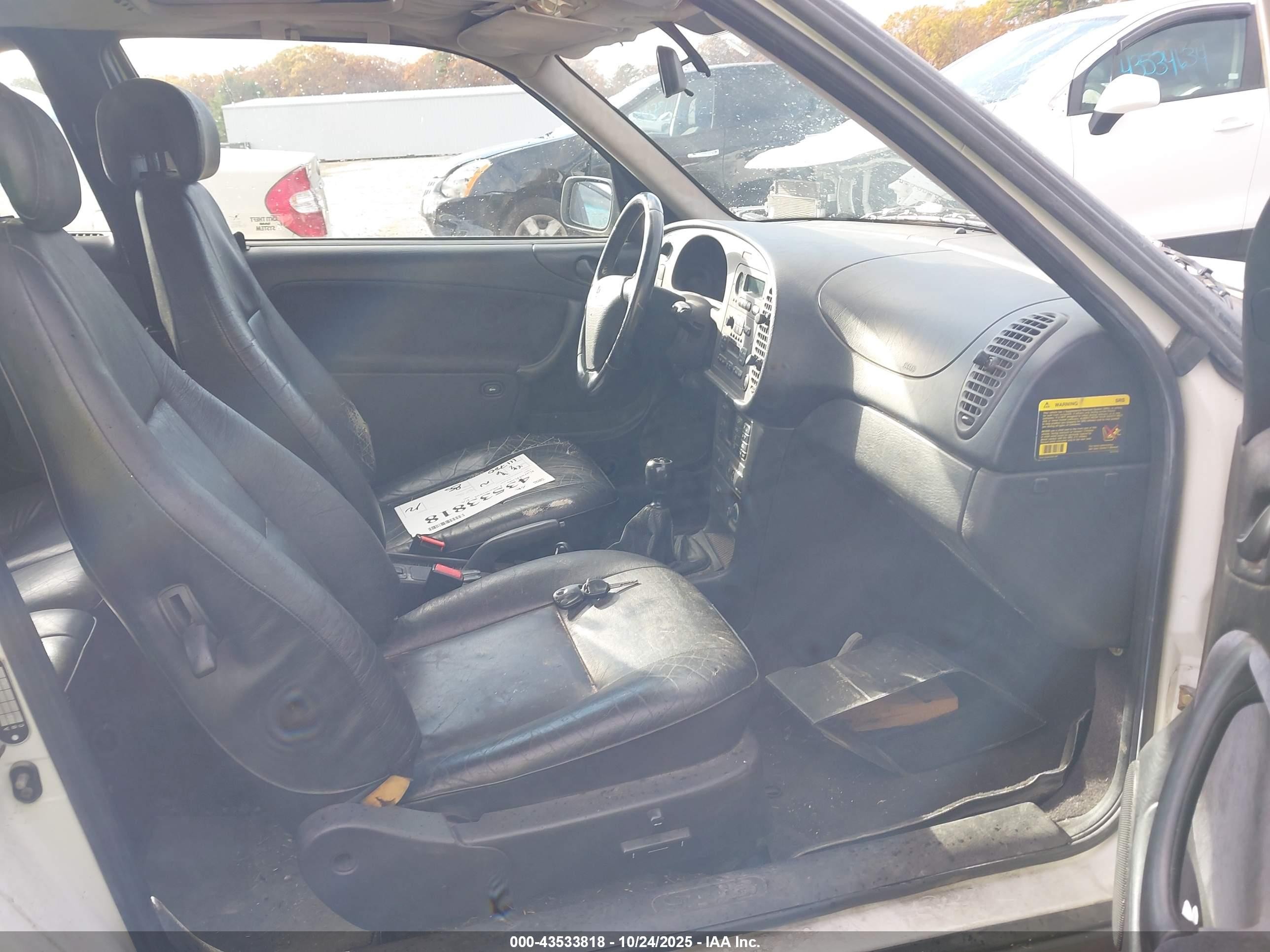 1997 Saab 900 Se White vin: YS3DF35N5V2015524