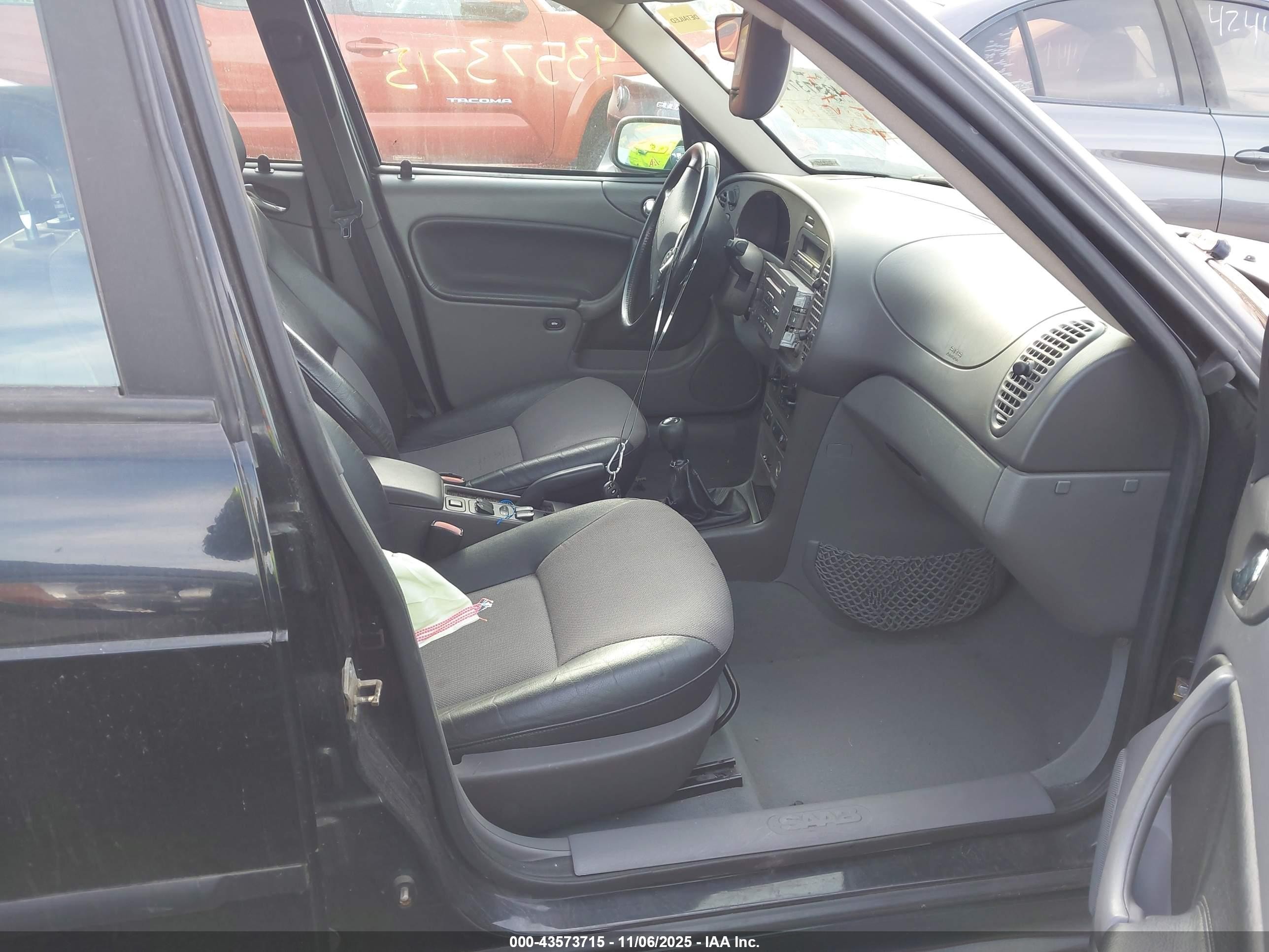 2002 Saab 9-3 Se Черный vin: YS3DF55KX22016407