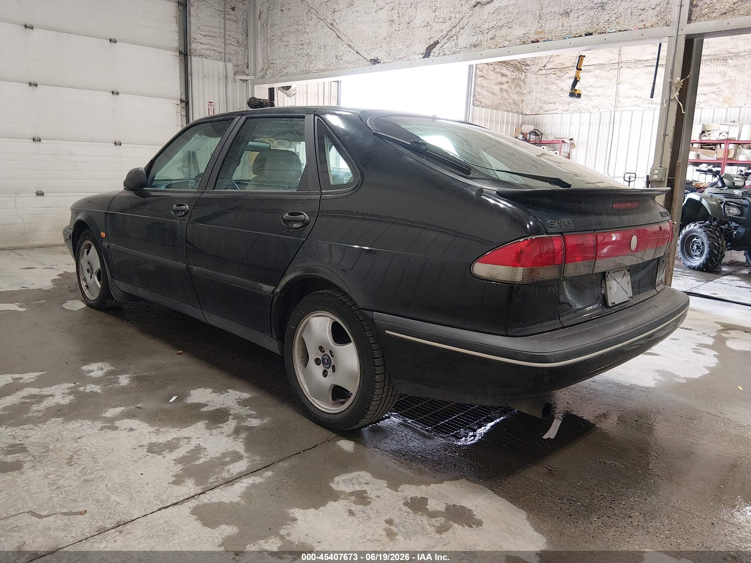 1997 Saab 900 Se Черный vin: YS3DF55N8V2001483