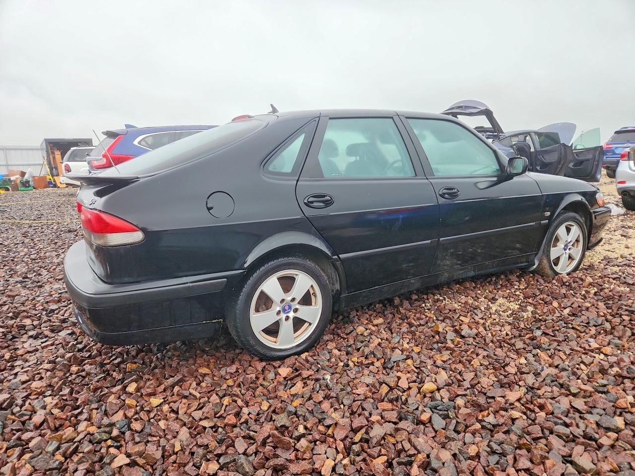 2002 Saab 9-3 Se Black vin: YS3DF58K122000611