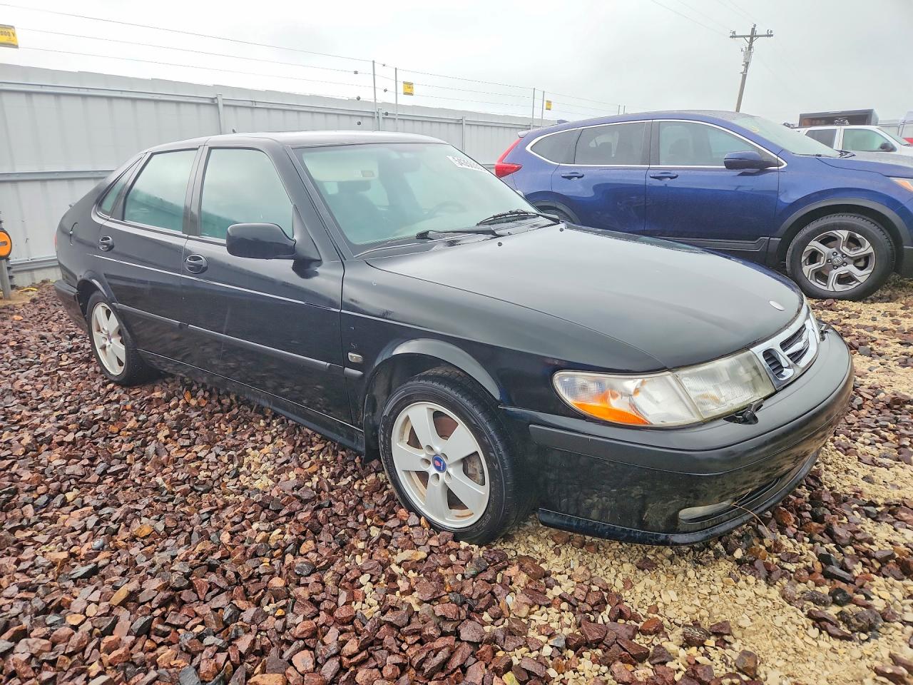 2002 Saab 9-3 Se Black vin: YS3DF58K122000611
