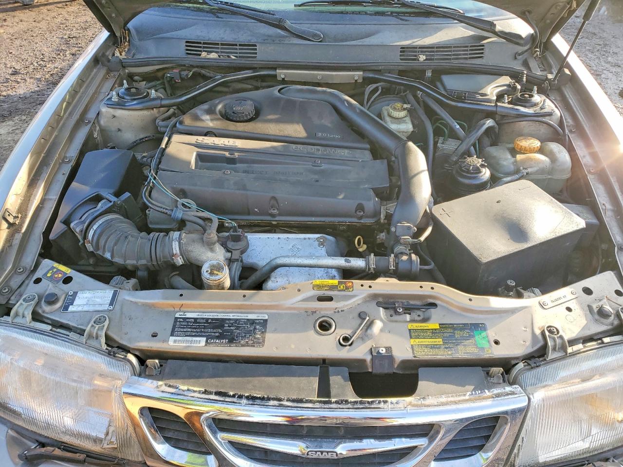 2002 Saab 9-3 Se Gold vin: YS3DF58K122011611