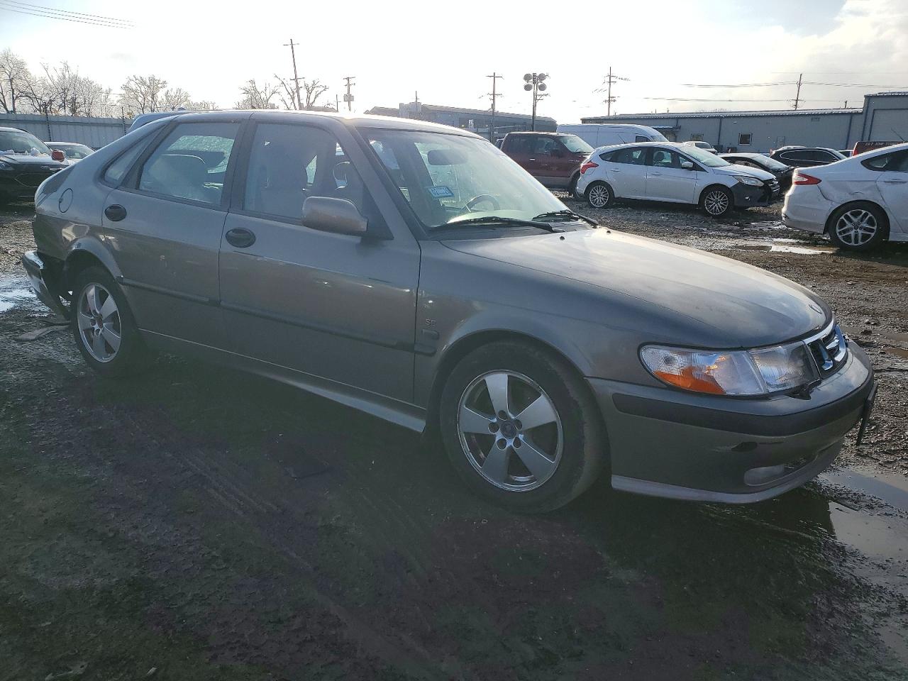 2002 Saab 9-3 Se Gold vin: YS3DF58K122011611