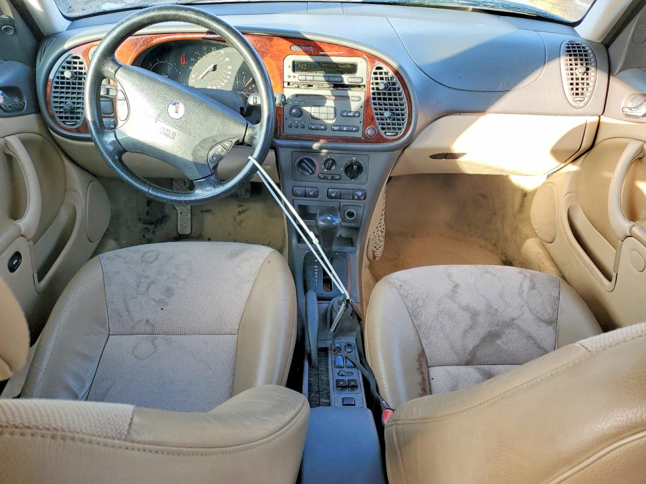 2002 Saab 9-3 Se Gold vin: YS3DF58K122011611