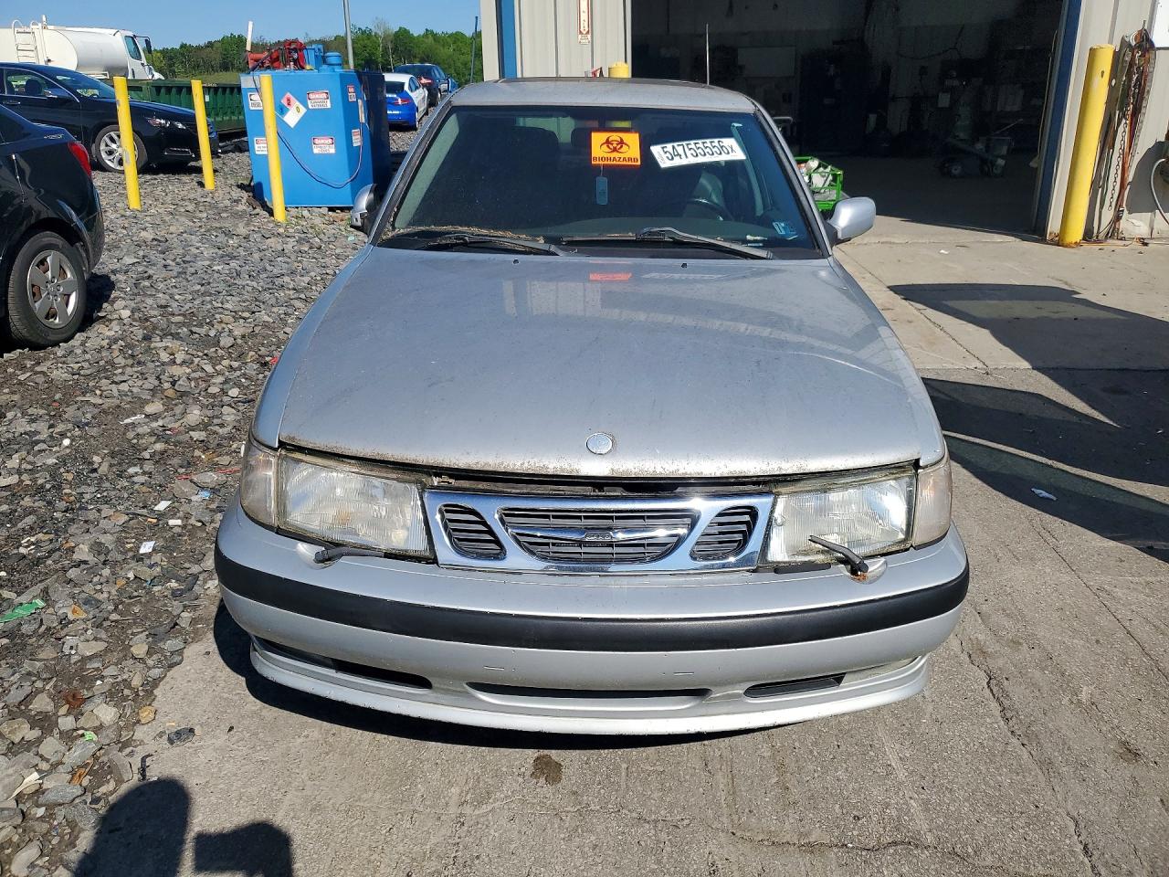 2002 Saab 9-3 Se Серебряный vin: YS3DF58K322001193