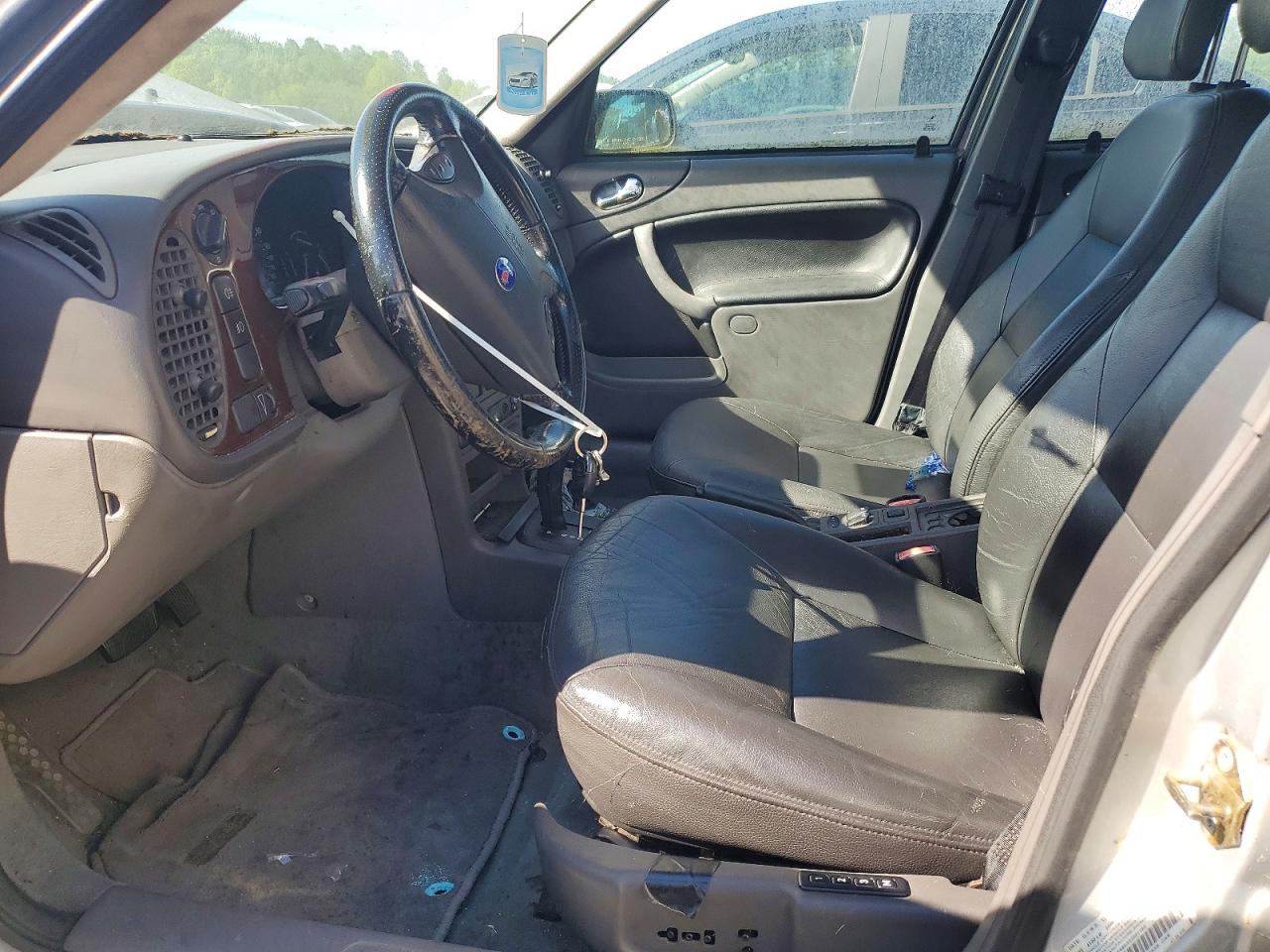 2002 Saab 9-3 Se Серебряный vin: YS3DF58K322001193