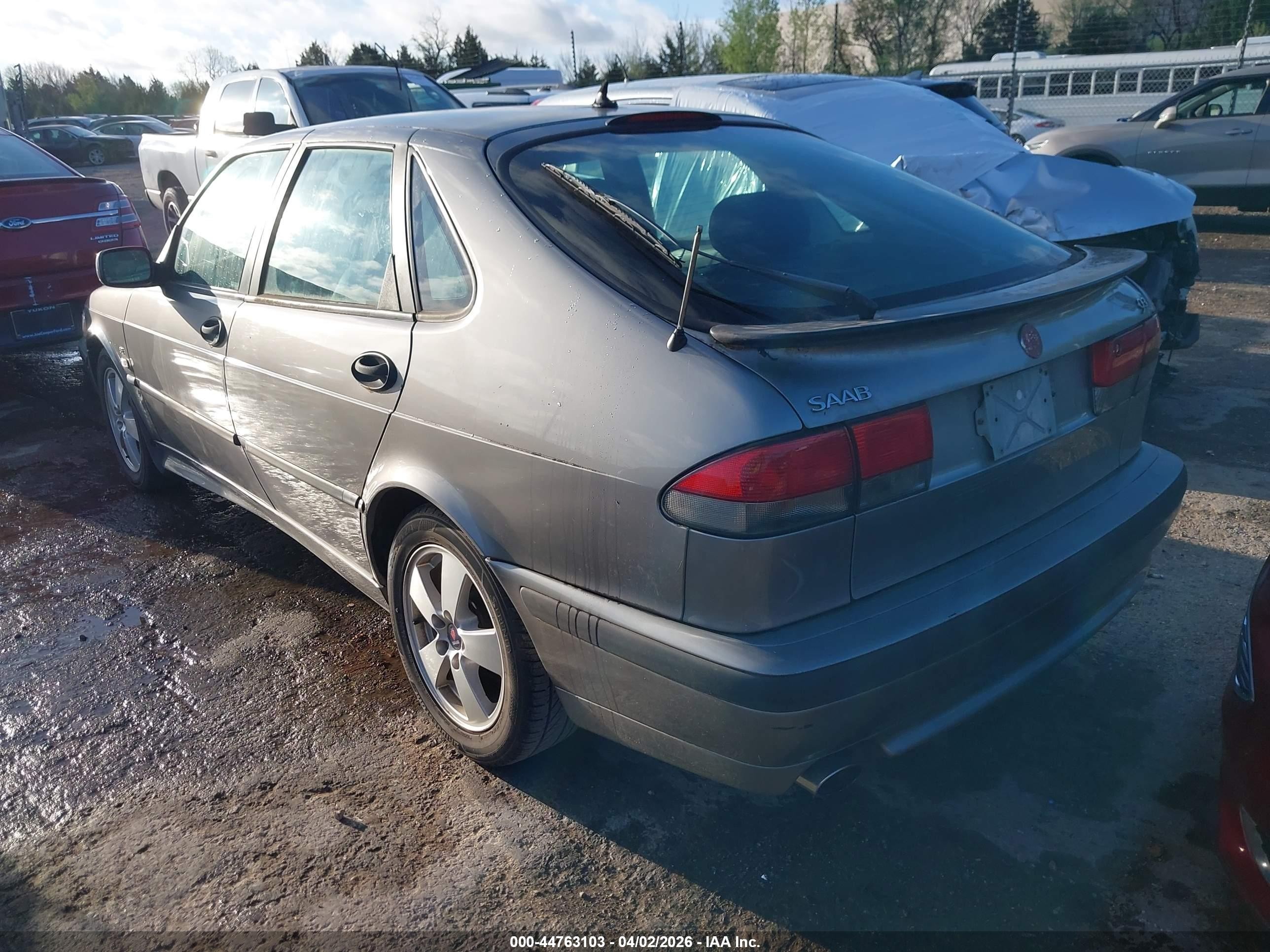 2002 Saab 9-3 Se Silver vin: YS3DF58K522015791