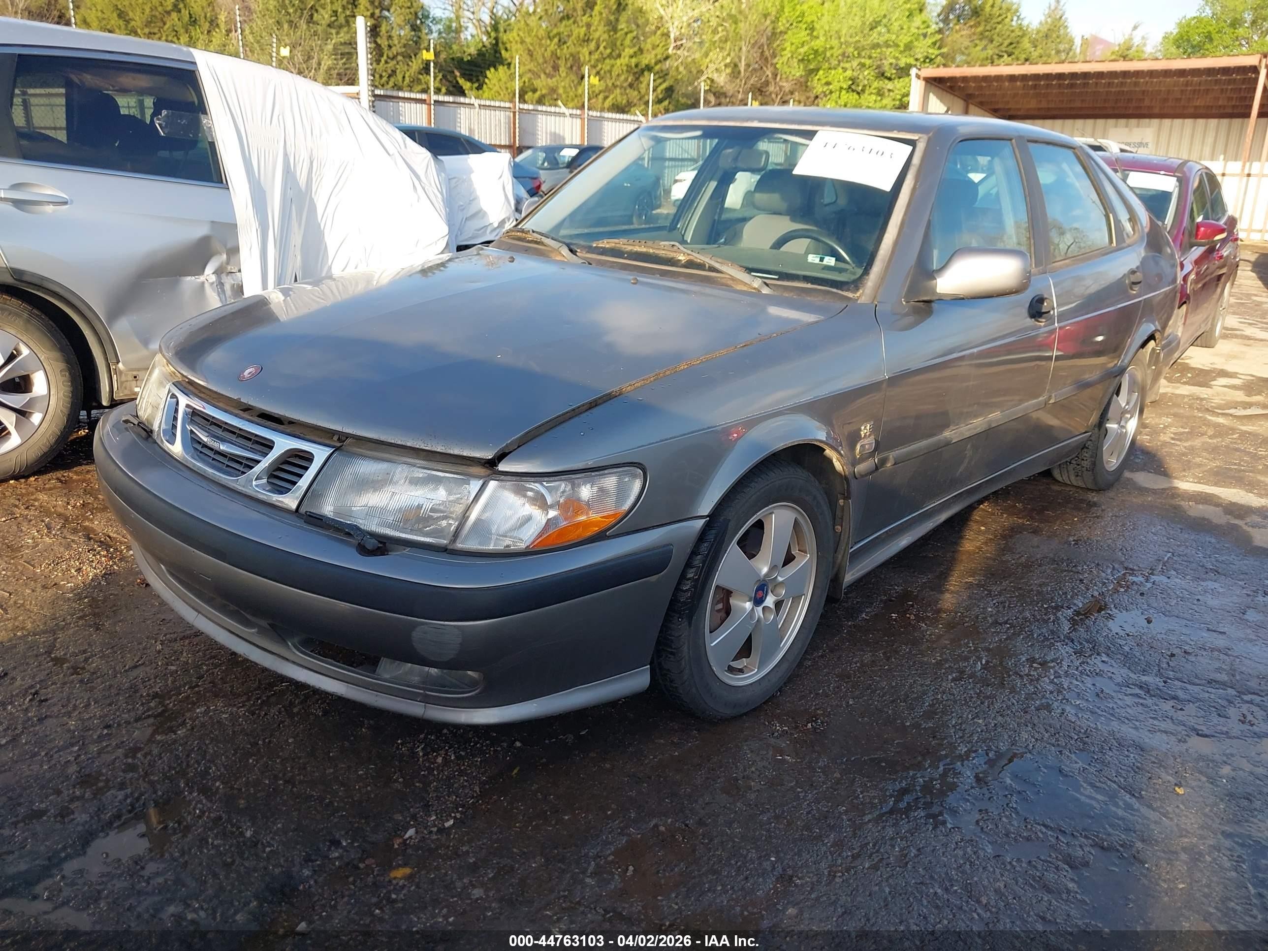 2002 Saab 9-3 Se Silver vin: YS3DF58K522015791