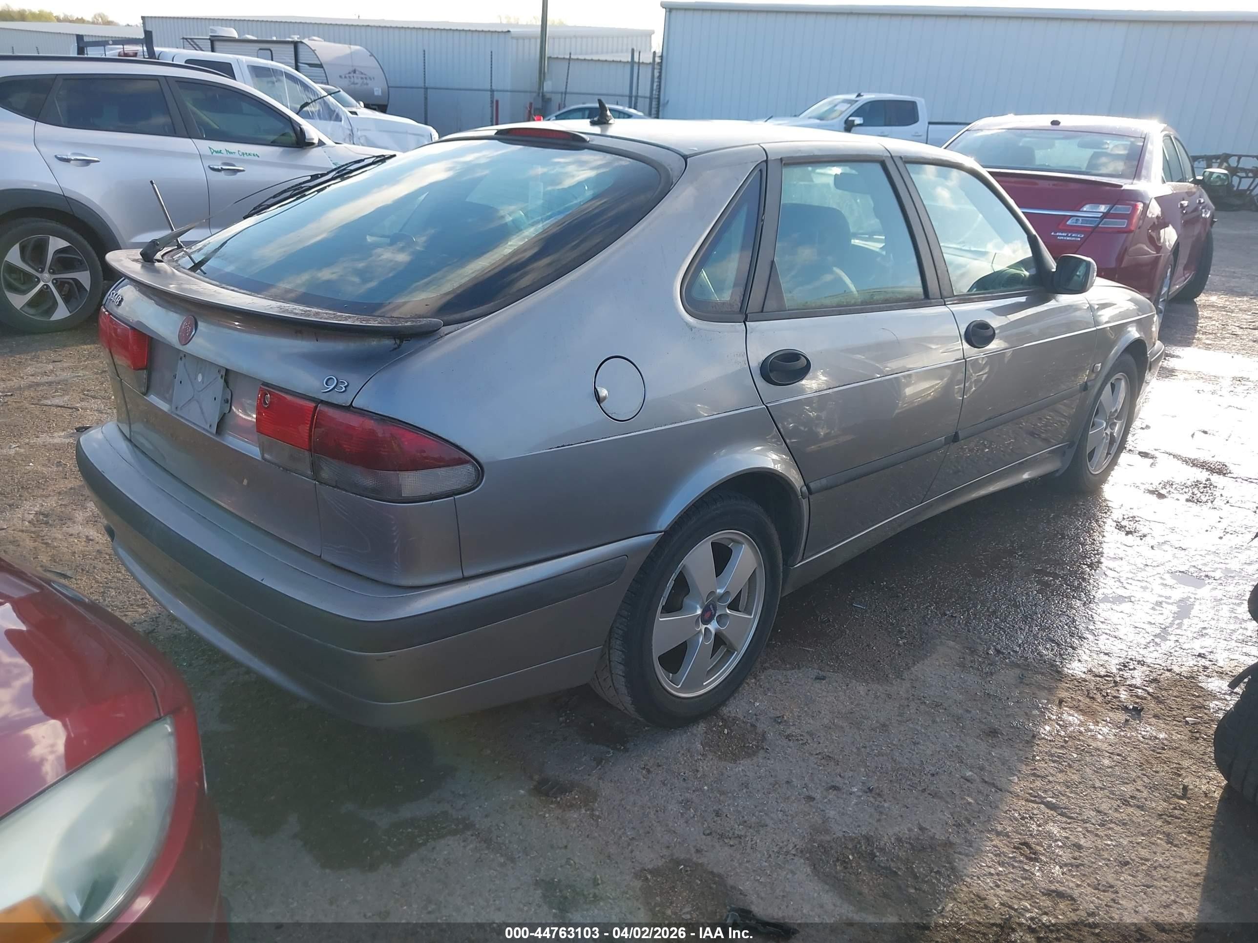 2002 Saab 9-3 Se Silver vin: YS3DF58K522015791