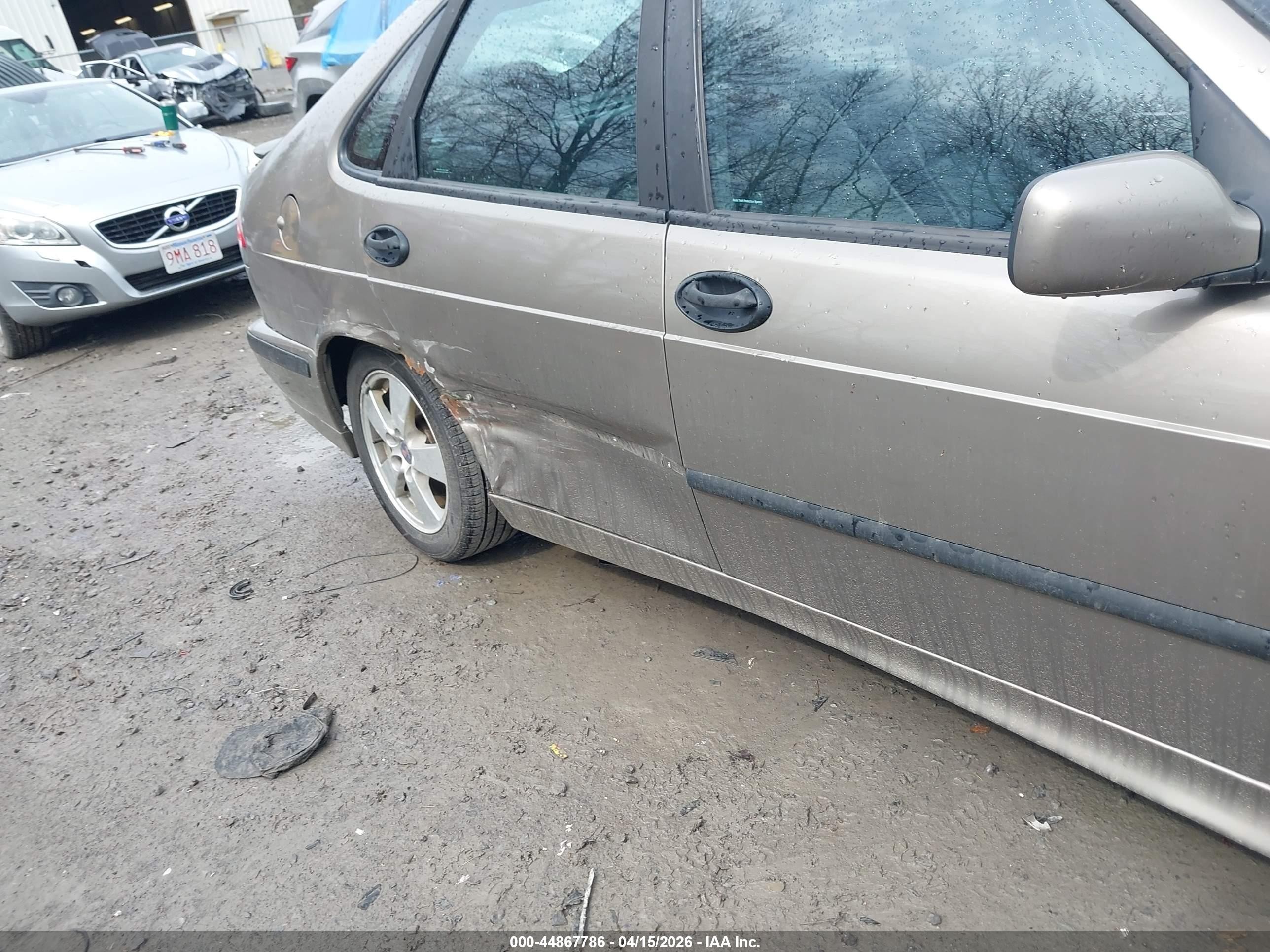 2002 Saab 9-3 Se Brown vin: YS3DF58KX22009338