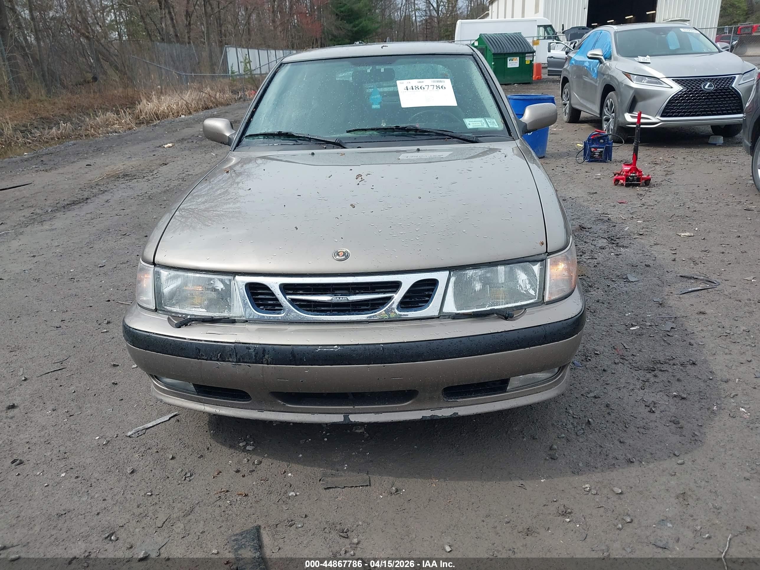 2002 Saab 9-3 Se Brown vin: YS3DF58KX22009338