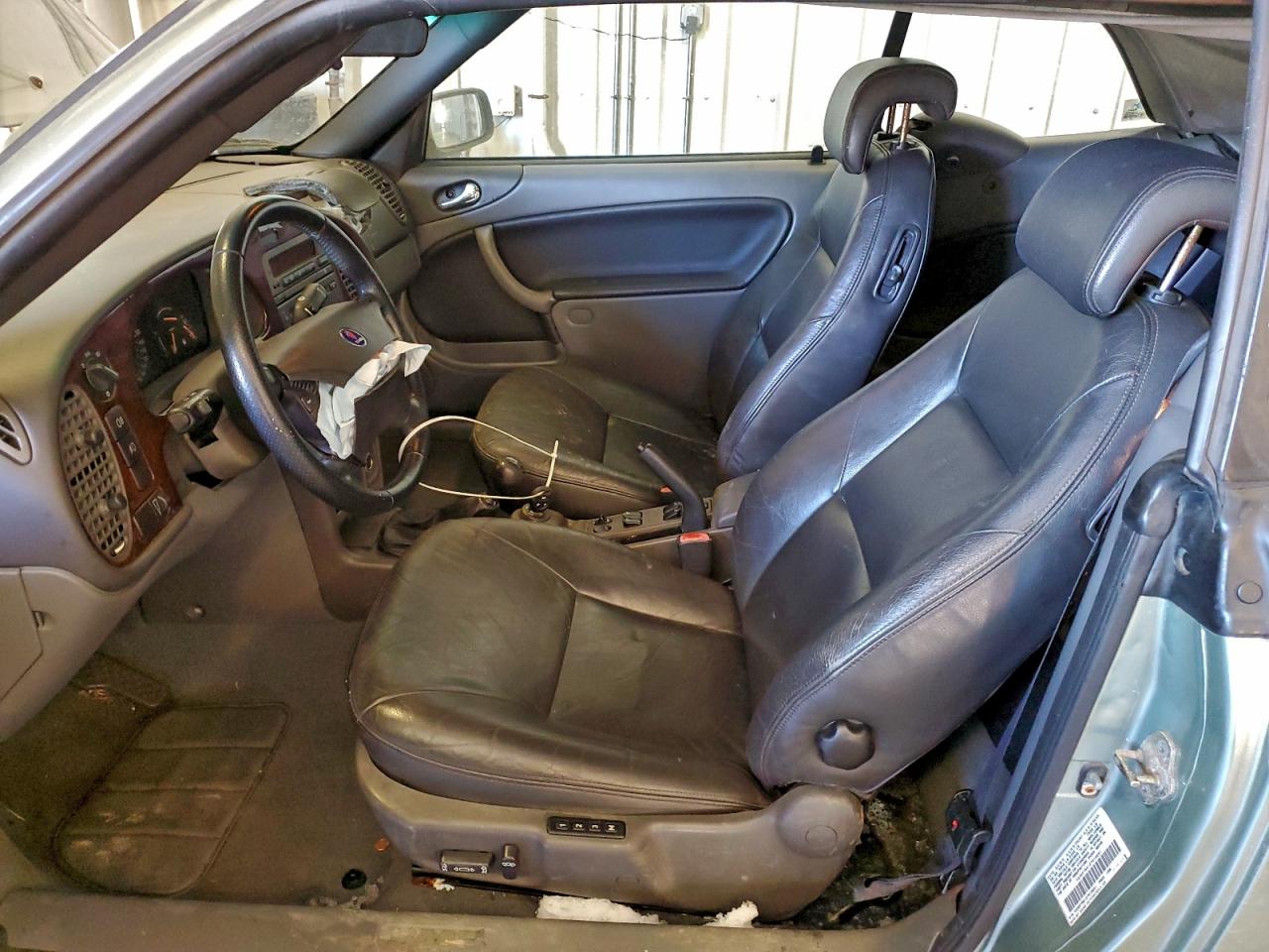 2002 Saab 9-3 Se Green vin: YS3DF75K127016651