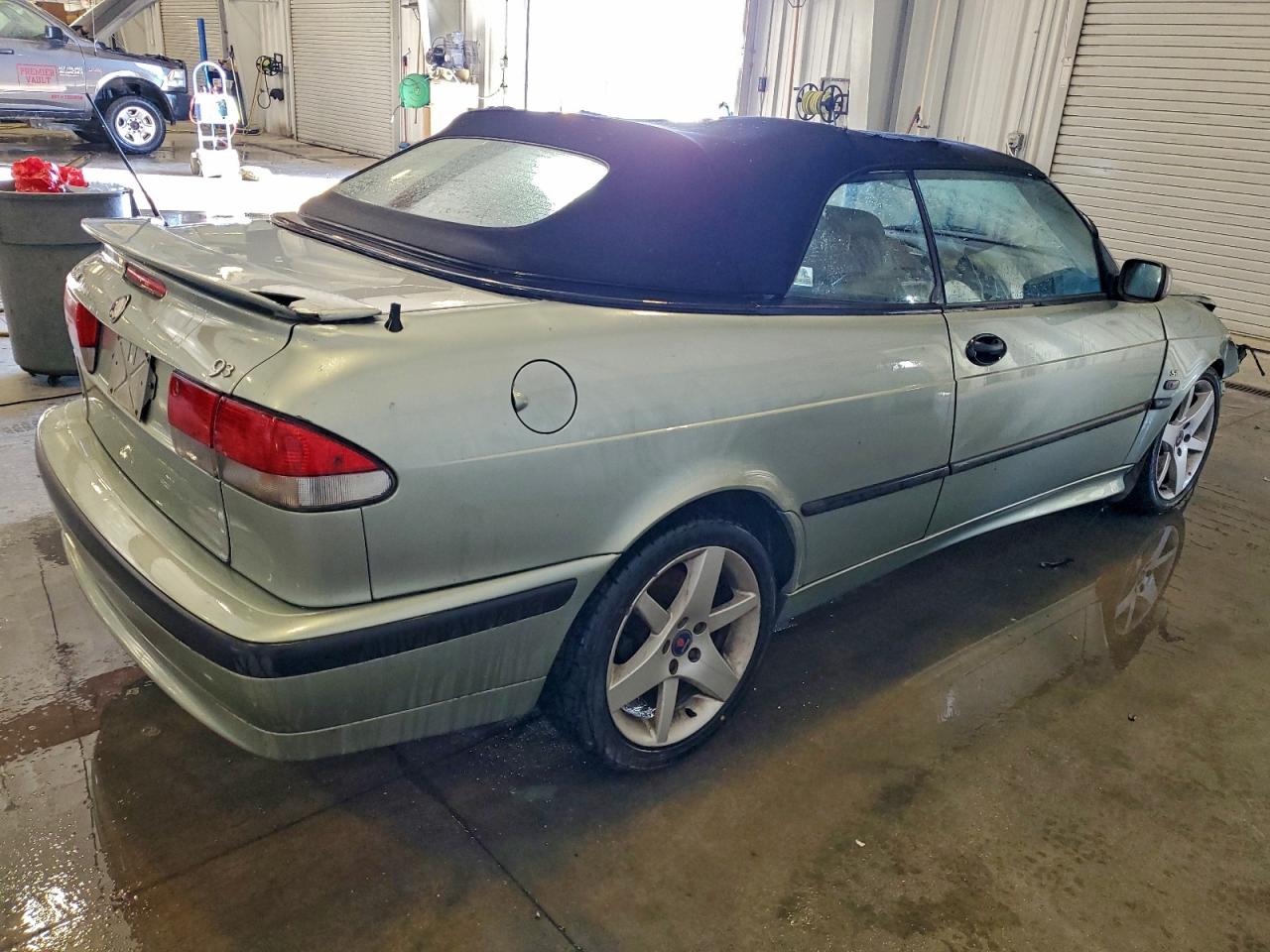 2002 Saab 9-3 Se Green vin: YS3DF75K127016651