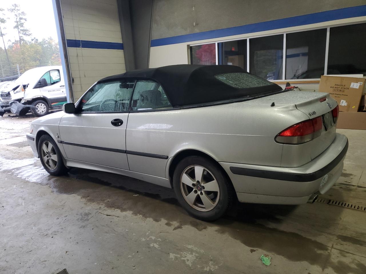 2003 Saab 9-3 Se Silver vin: YS3DF75K237008544