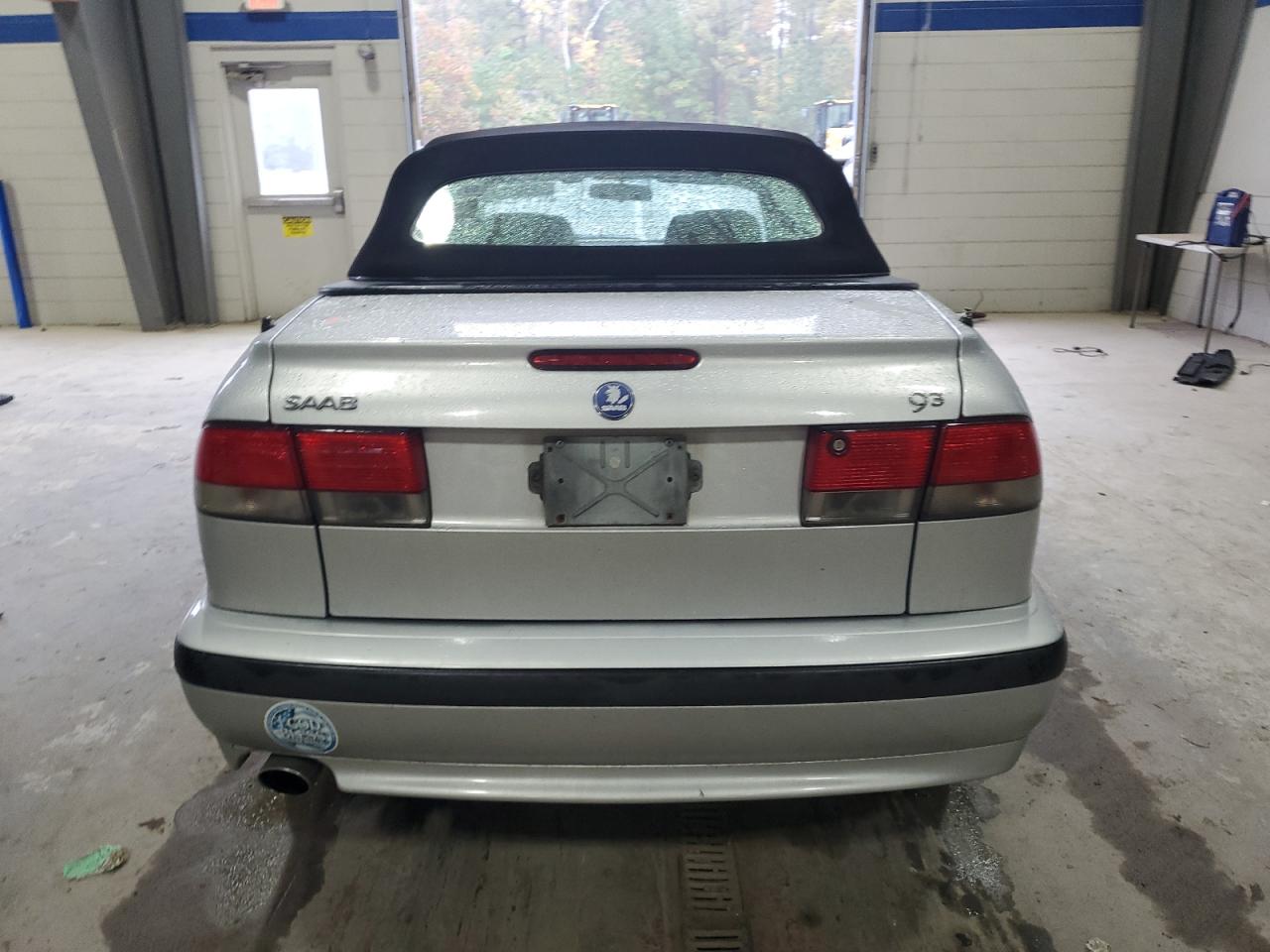 2003 Saab 9-3 Se Silver vin: YS3DF75K237008544